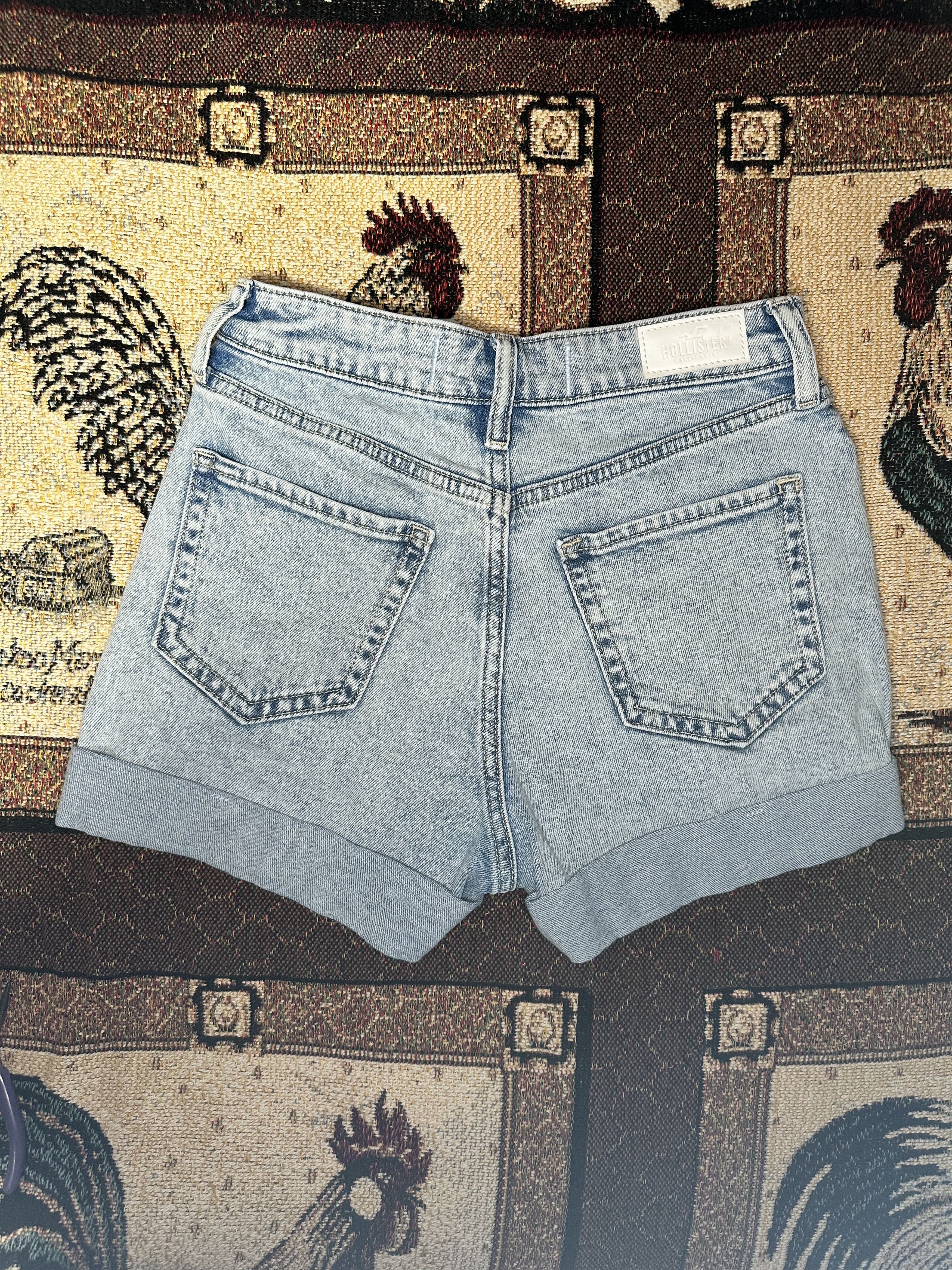 Hollister Hollister Curvy High Rise Mom Shorts Size 24" / US 00 / IT 34 - 5 Thumbnail
