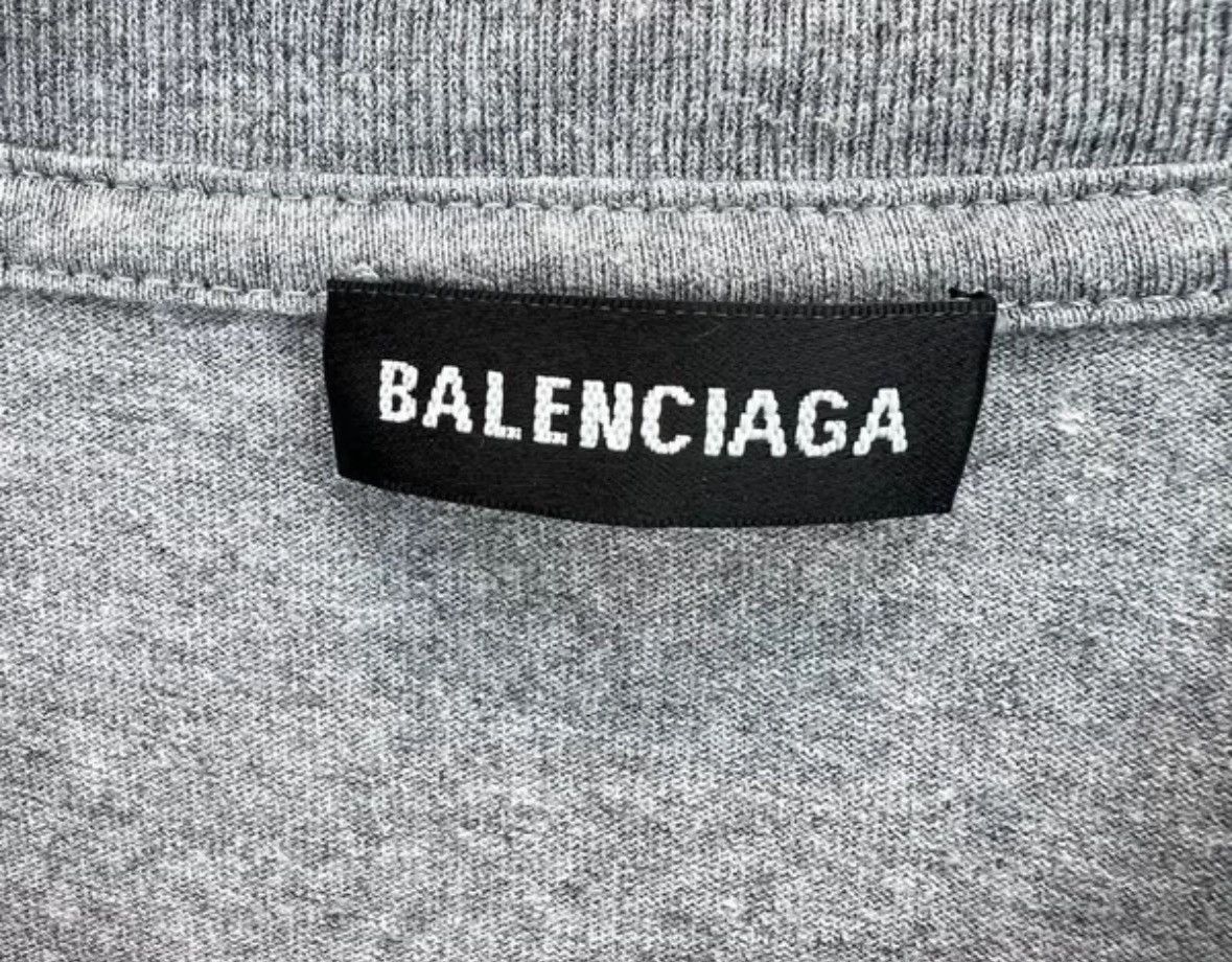 Balenciaga BALENCIAGA Print Alphabet Long Short Sleeve 2412-Nextarrow Size US M / EU 48-50 / 2 - 3 Thumbnail