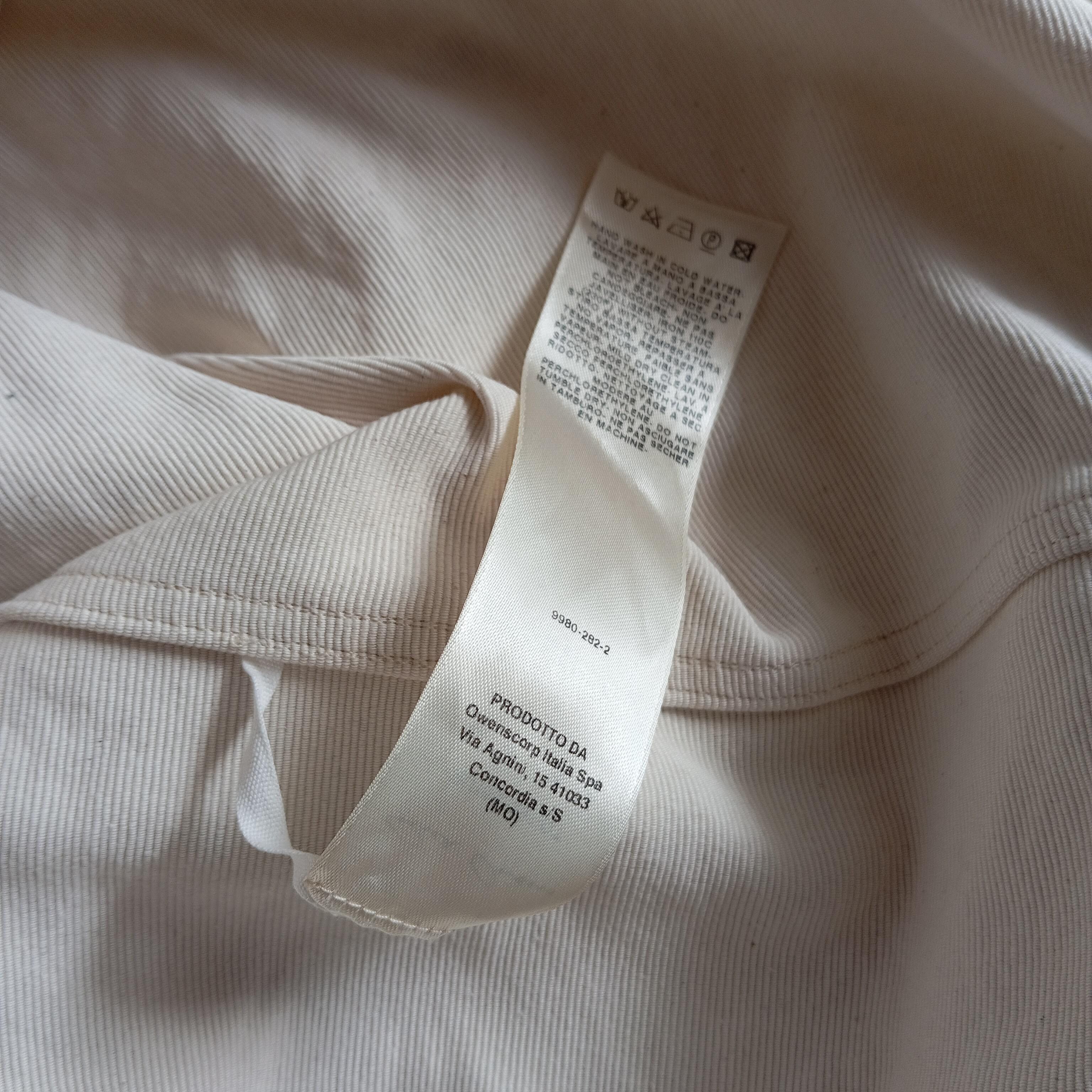 Rick Owens Rick Owens SS18 DIRT heavy cotton workshirts, white ivory Size US M / EU 48-50 / 2 - 6 Thumbnail
