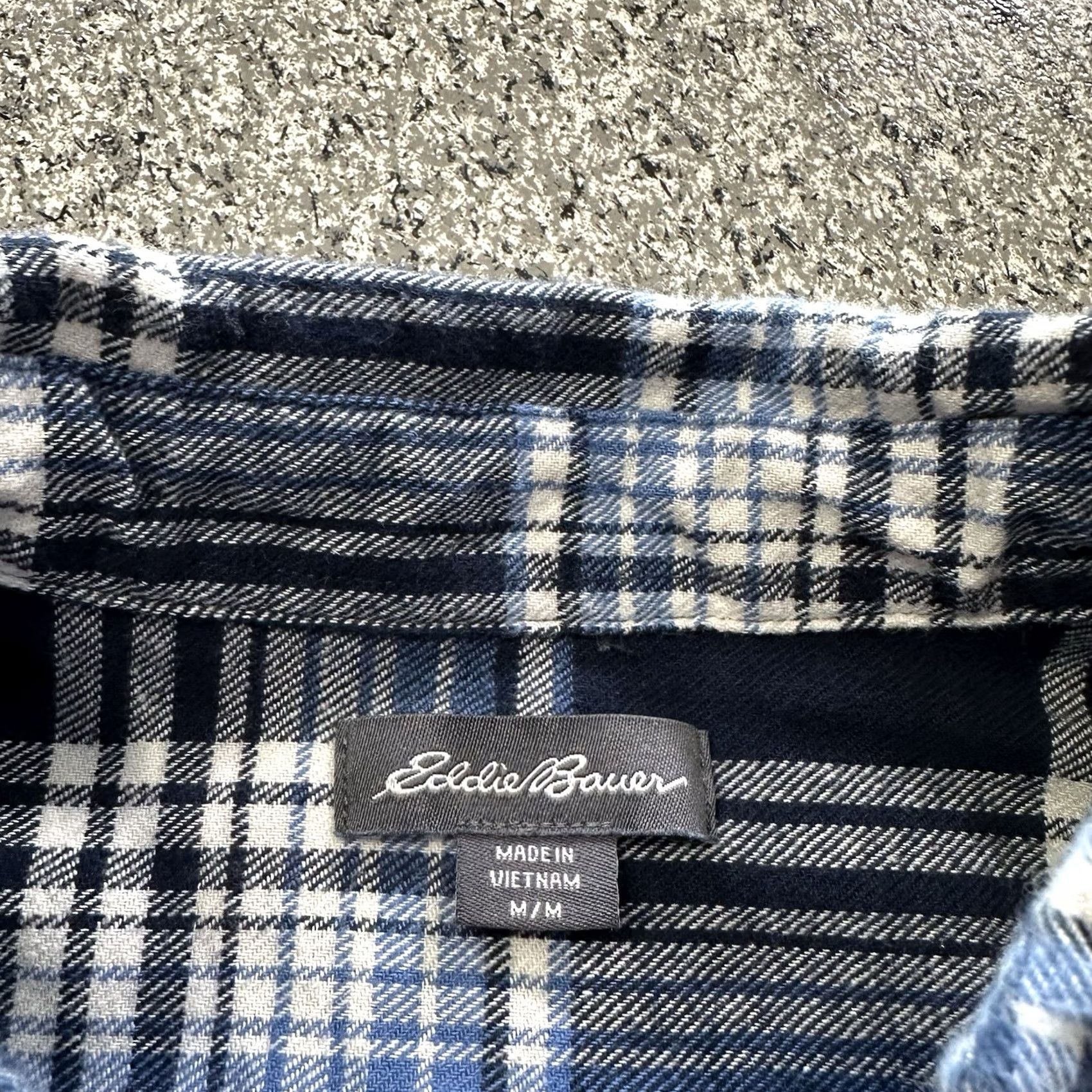Eddie Bauer Eddie Bauer Shirt Mens M Flannel Plaid Button Up Blue Cotton Size US M / EU 48-50 / 2 - 3 Thumbnail
