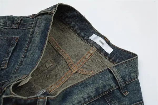 Japanese Brand Asaoka x Akai Blue Classic Vintage Washed Distressed Jeans Size US 32 / EU 48 - 5 Thumbnail