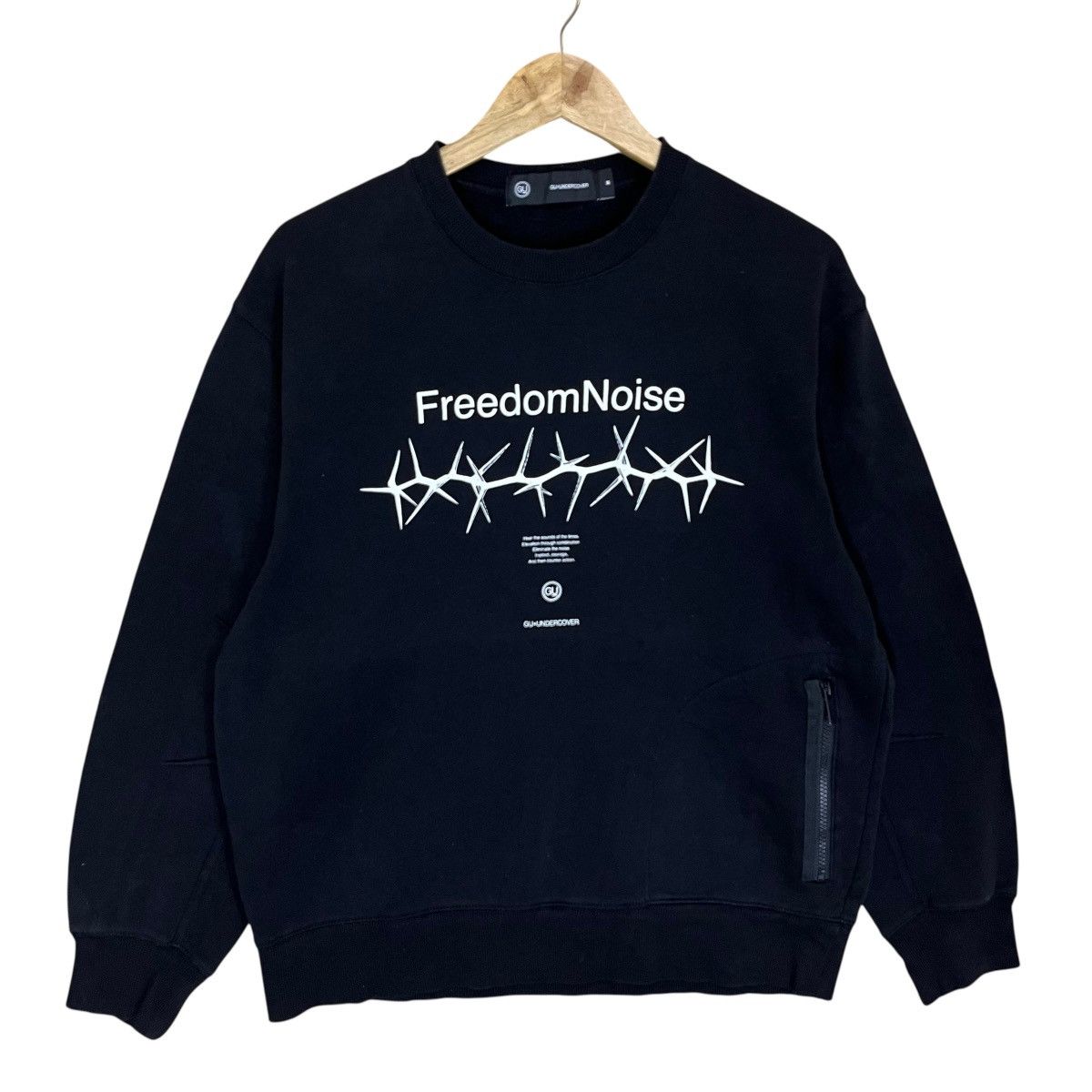 Undercover × Uniqlo Uniqlo x Undercover Freedom Noise Big Logo Sweatshirt Size US M / EU 48-50 / 2 - 1 Thumbnail
