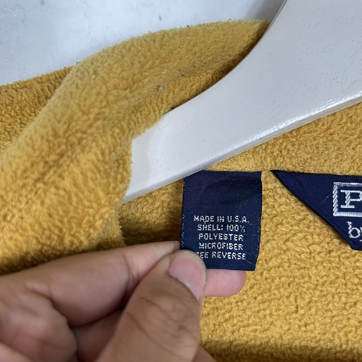 Polo Ralph Lauren 🔥 90s VINTAGE POLO RALPH LAUREN FLEECE JACKET MADE IN USA Size US S / EU 44-46 / 1 - 15 Thumbnail
