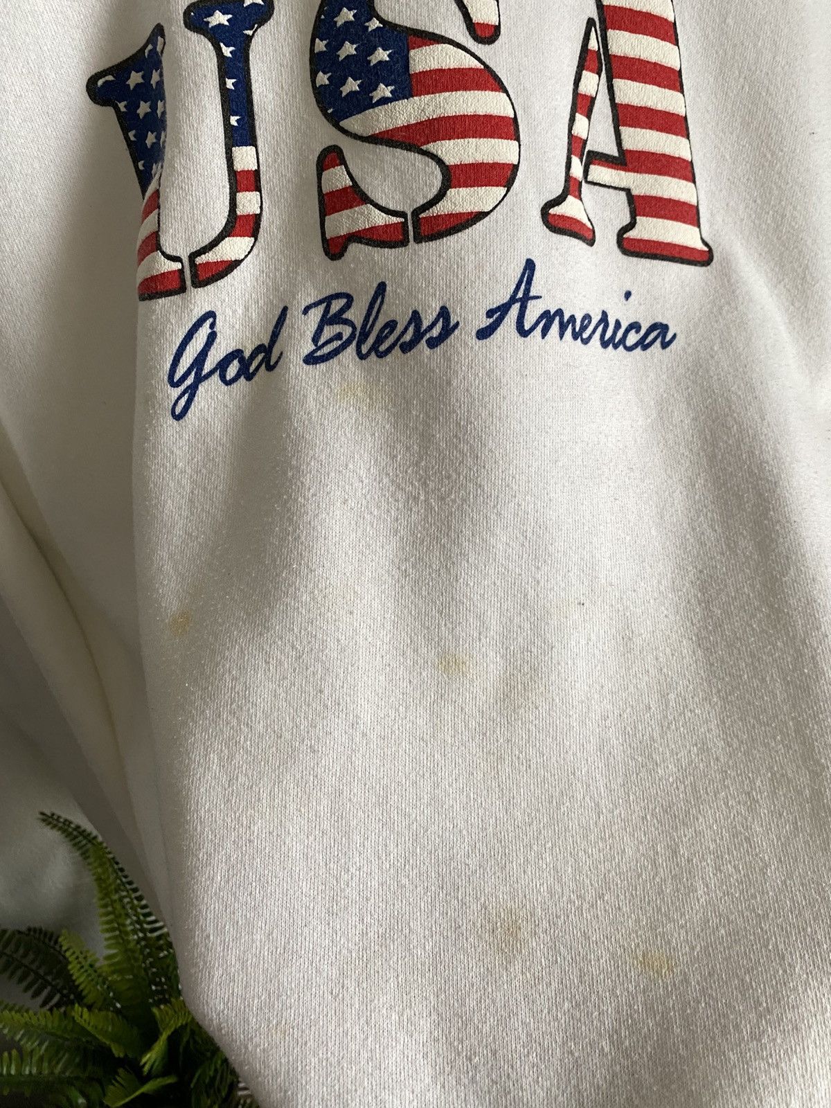 Vintage Vintage 90s USA 🇺🇸 Crewneck Sweatshirt Size US L / EU 52-54 / 3 - 5 Thumbnail