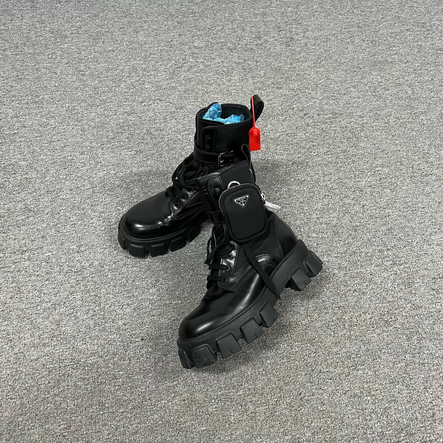 Prada Prada Monolith Platform Martin Boots Size US 8.5 / EU 41-42 - 1 Thumbnail