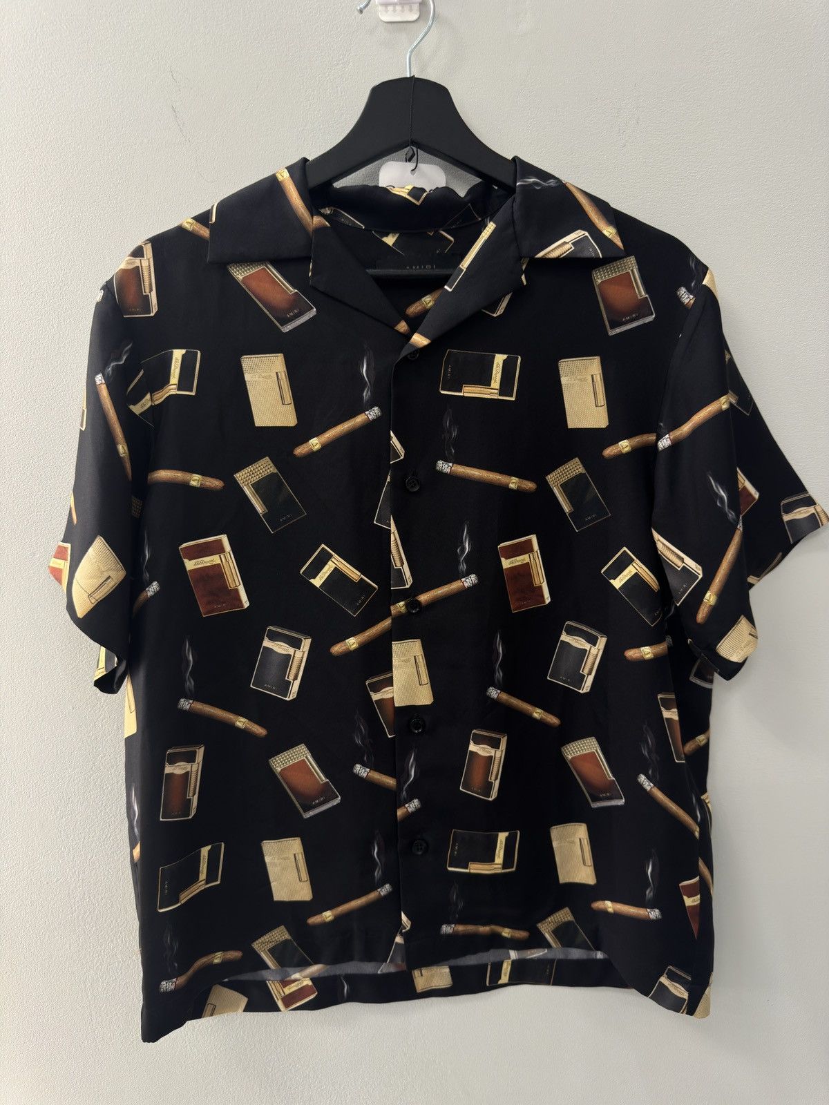 Amiri Amiri Cigar Button Up Shirt Size US XS / EU 42 / 0 - 1 Thumbnail