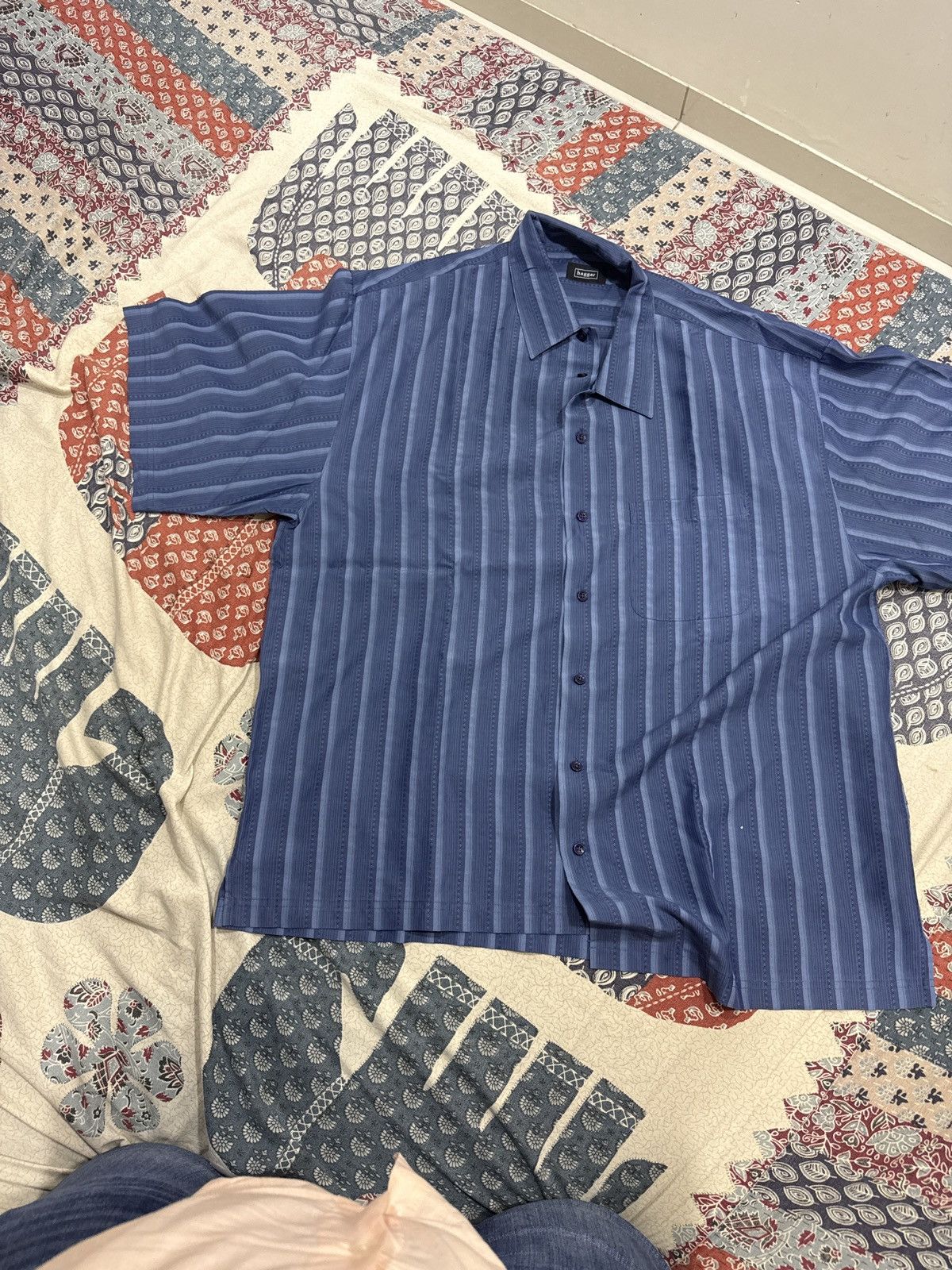 Haggar Haggar Clothing Casual Button Down Shirt Pre-owned Size US L / EU 52-54 / 3 - 2 Thumbnail