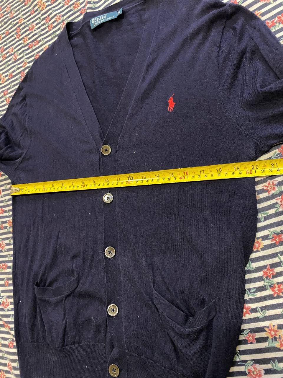 Polo Ralph Lauren Vintage Polo Ralph Lauren Cardigan Navy Logo Size M Size US M / EU 48-50 / 2 - 8 Thumbnail