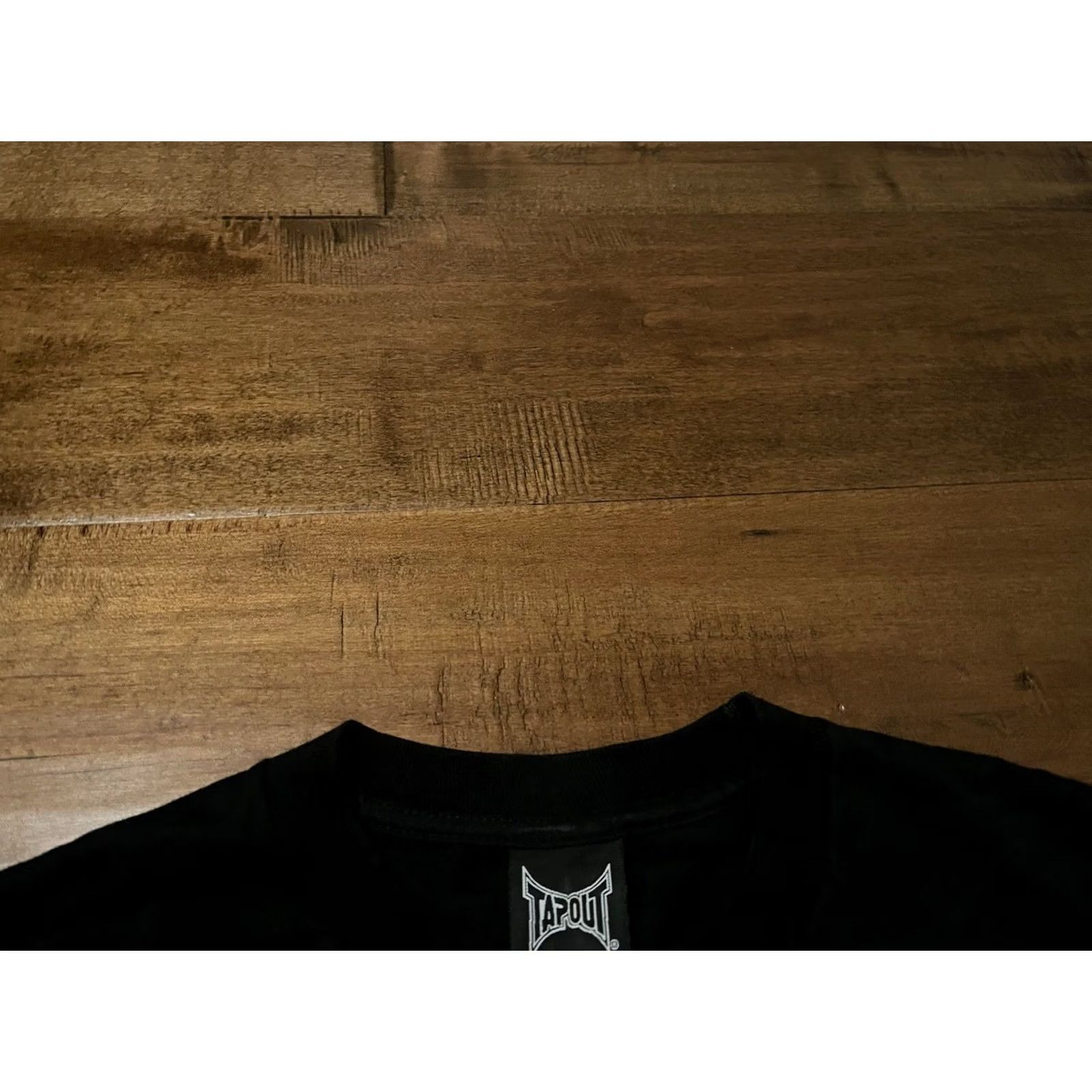 Tapout Y2K Tapout Fighters Only Train Hard Fight Easy MMA Black T-Shirt Mens Large Size US L / EU 52-54 / 3 - 3 Thumbnail