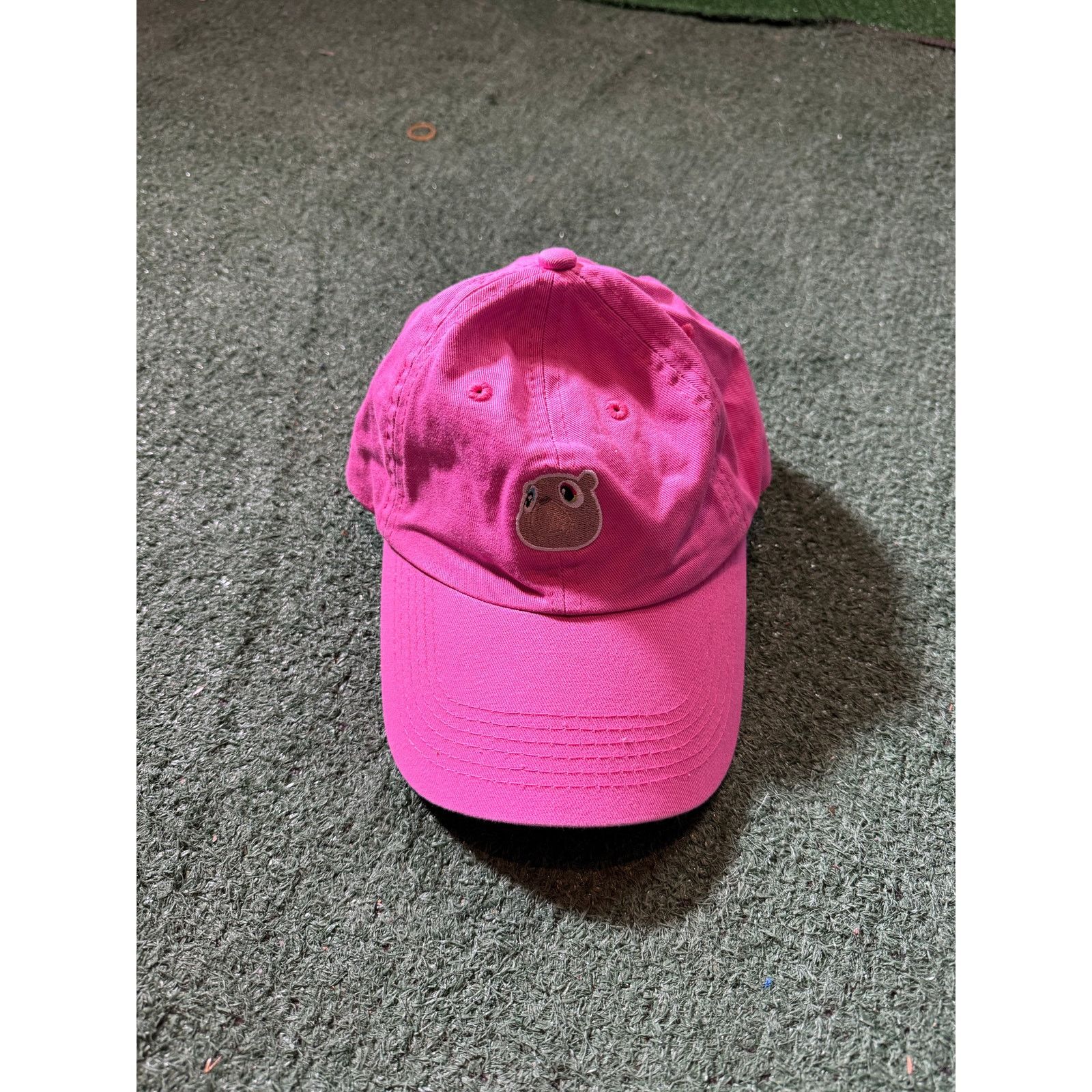 Yeezy Graduation Kayne Bear Dad Hat Pink Timmy Turner Size ONE SIZE - 2 Thumbnail