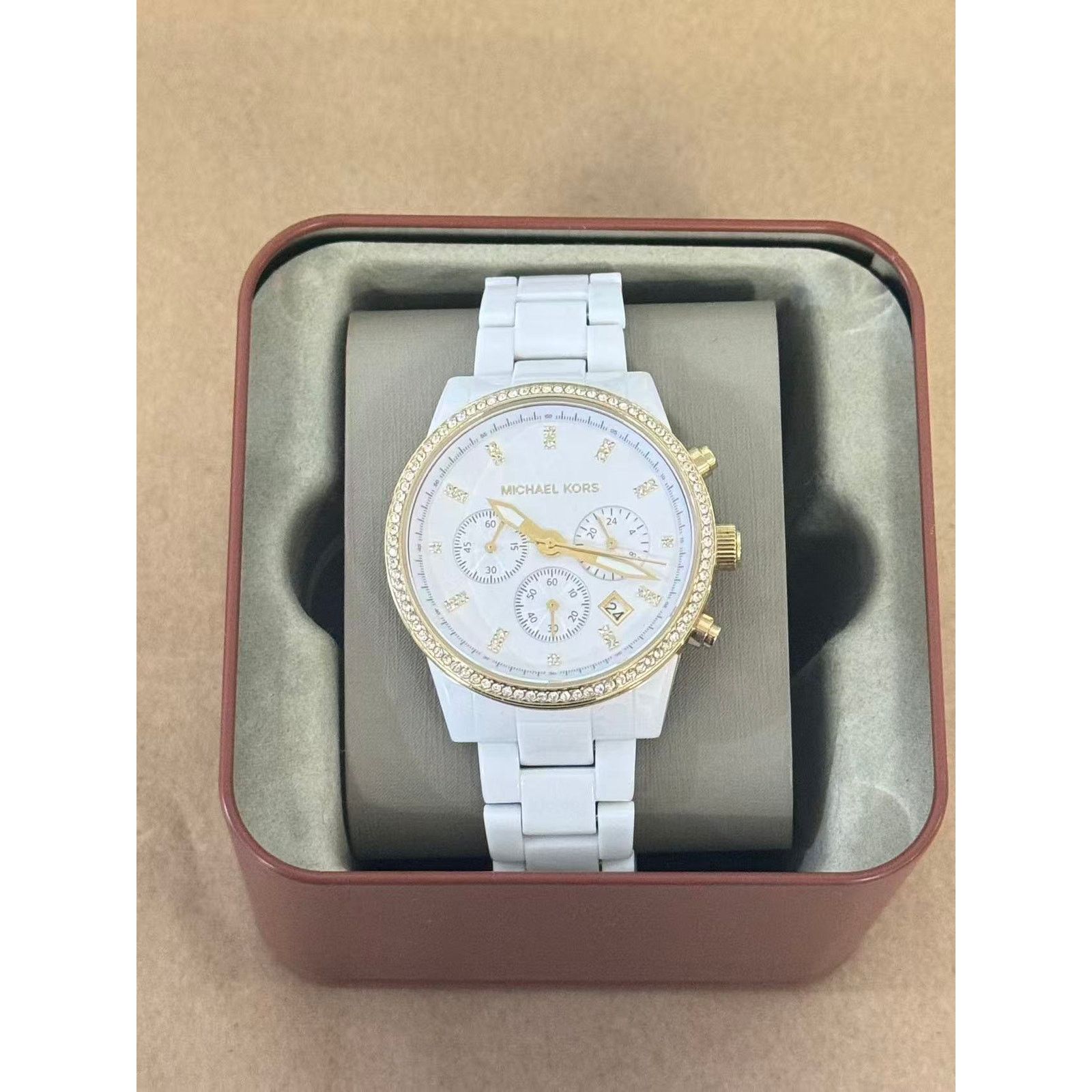 Michael Kors Michael Kors MK6345 Multifunction Stainless Steel Watch Size ONE SIZE - 1 Thumbnail