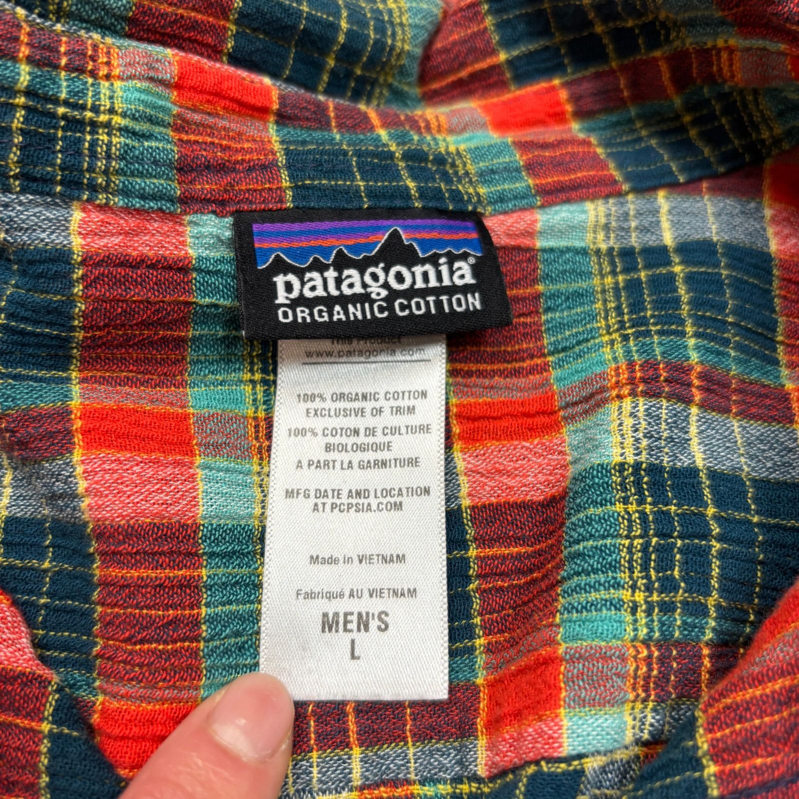 Patagonia Patagonia A/C Lightweight Plaid Button Down Shirt Mens Large Size US L / EU 52-54 / 3 - 4 Thumbnail