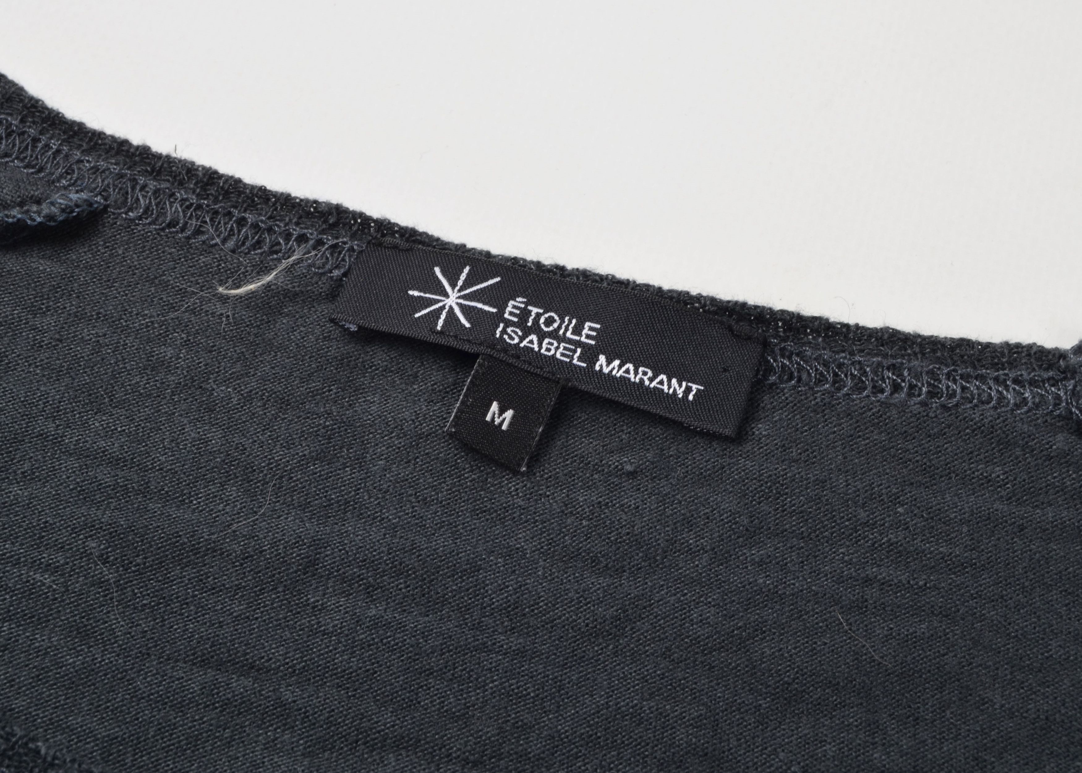 Isabel Marant Isabel Marant Etoile 100% Linen Gray Long Sleeve Top Size M / US 6-8 / IT 42-44 - 7 Thumbnail