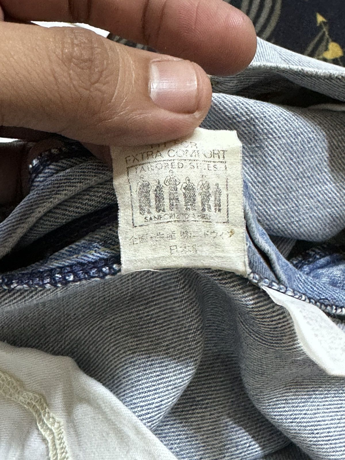 Lee Vintage Lee Baggy Wide Leg Carpenter Cargo Faded Denim Size US 34 / EU 50 - 11 Thumbnail