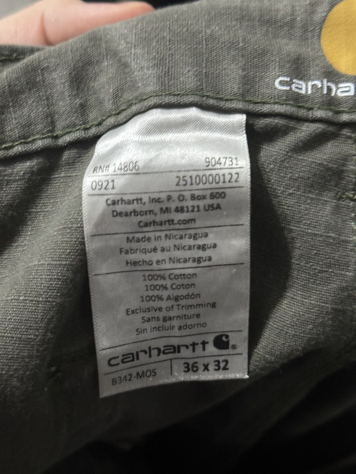 Carhartt Carhartt double knee pants Size US 36 / EU 52 - 6 Thumbnail
