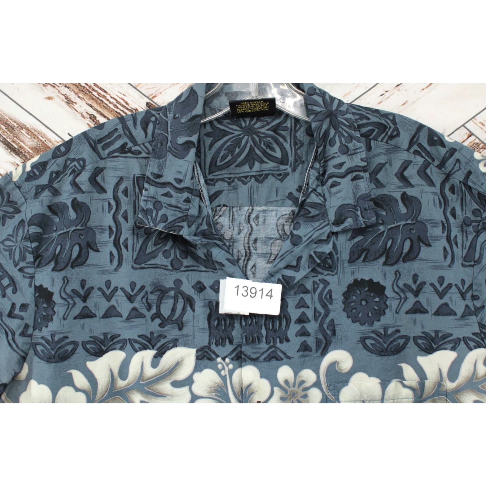 Vintage VINTAGE Royal Creations Camp Shirt Men XXL Blue Floral Hawaiian Surfing USA Aloha Size US XXL / EU 58 / 5 - 6 Thumbnail