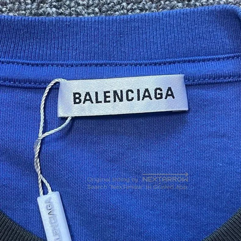 Balenciaga Balenciaga Long Sleeve Layered Sweatshirt T-shirt. Size US XS / EU 42 / 0 - 3 Thumbnail
