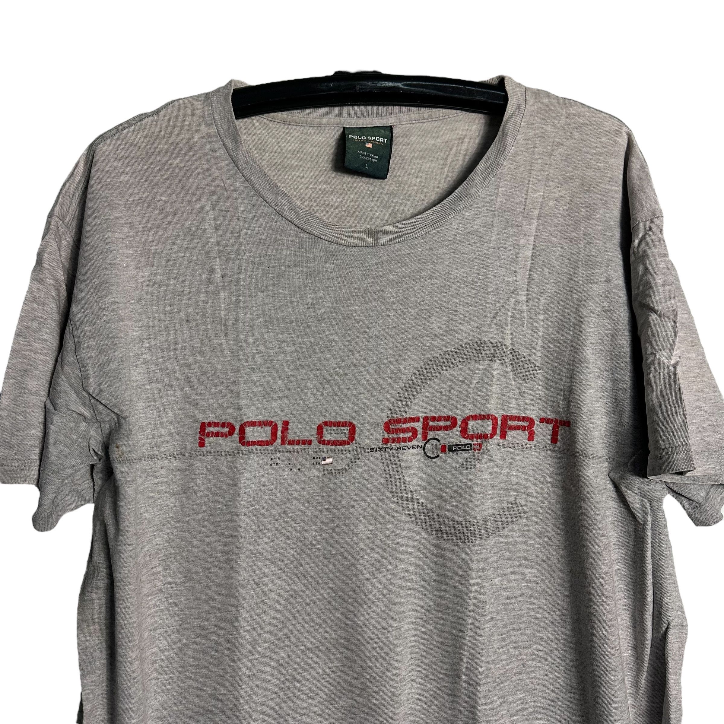 Ralph Lauren Sport 🔥RARE🔥Polo Sport Ralph Lauren Spell Out T-shirt Size US L / EU 52-54 / 3 - 2 Thumbnail