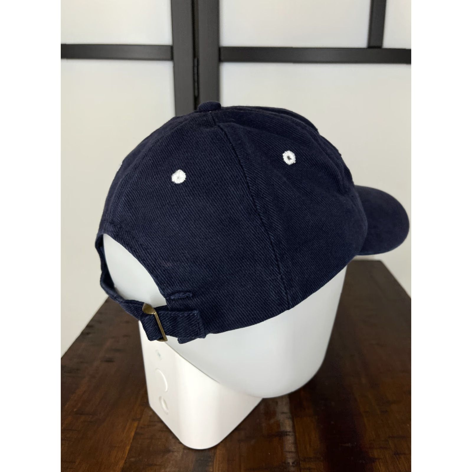 Vintage Latreinta Dos Rep. Dominicana 32 Hat Cap Strap Back Adult Large Blue Embroidered Cotton Twill Hat/Cap Size ONE SIZE - 7 Thumbnail
