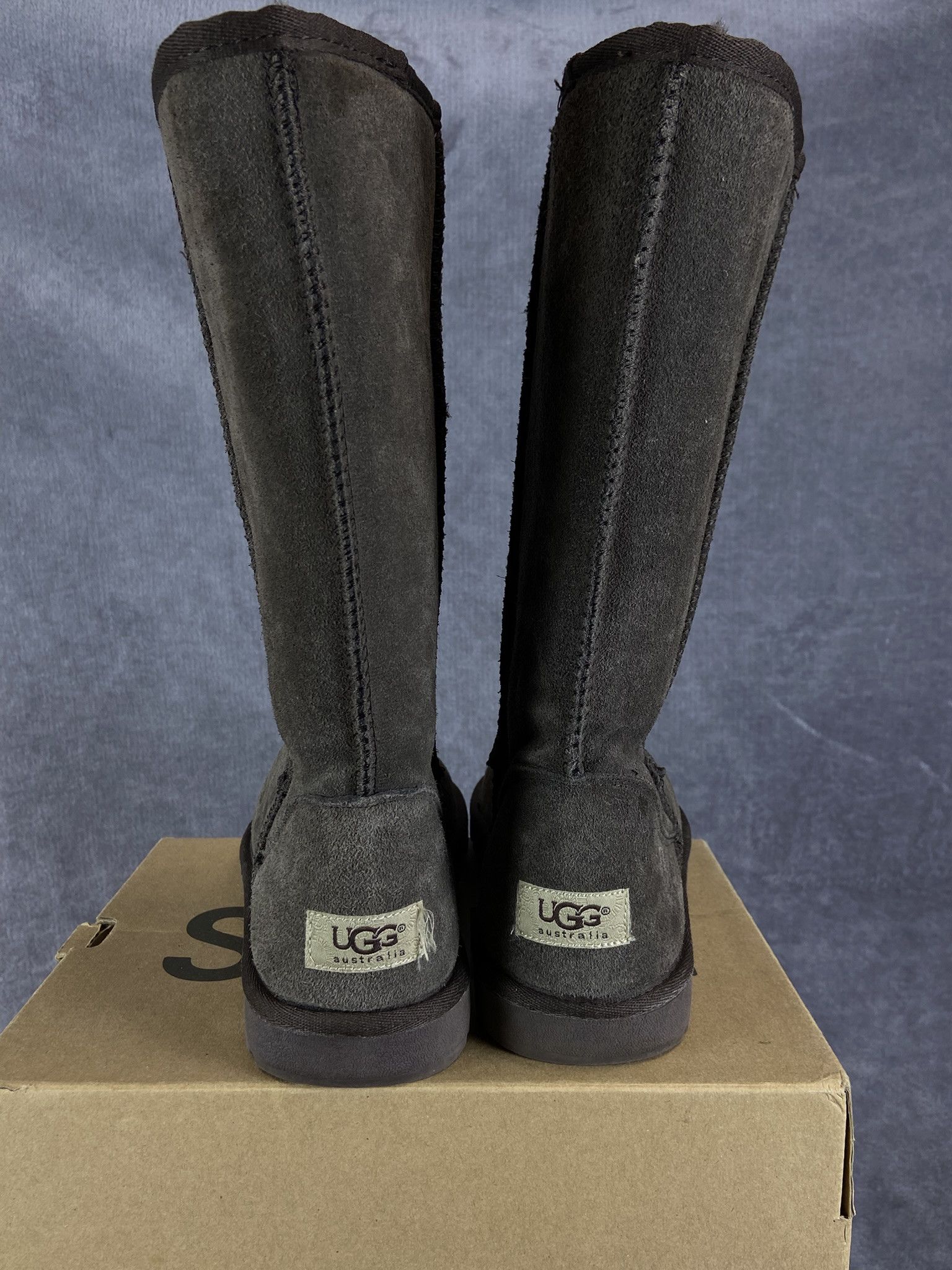 Ugg UGG Classic Black Suede Boots EU 41 Size US 11 / IT 41 - 3 Thumbnail