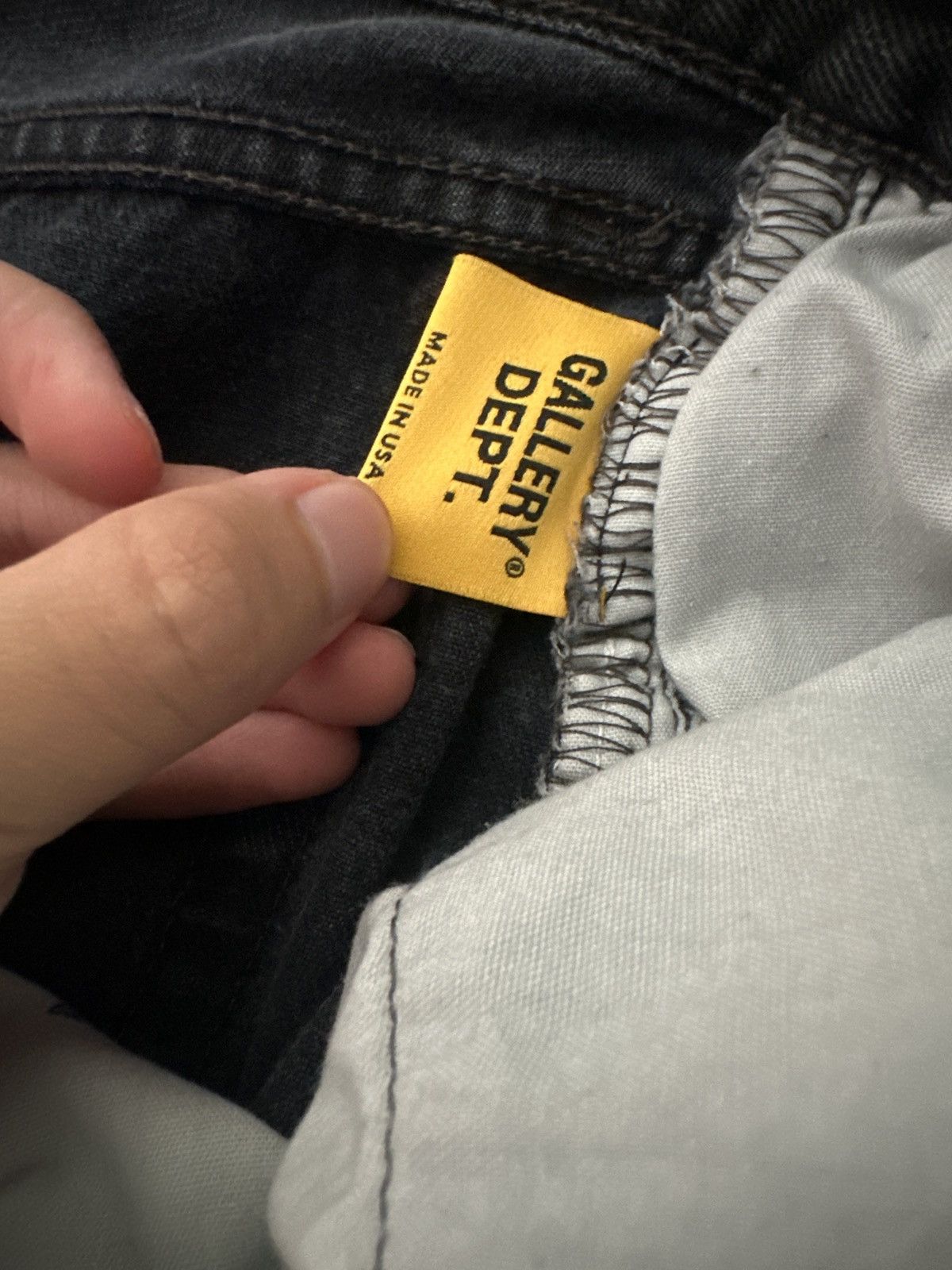 Gallery Dept. Gallery Dept. Fuck Face denim Size US 33 - 5 Thumbnail