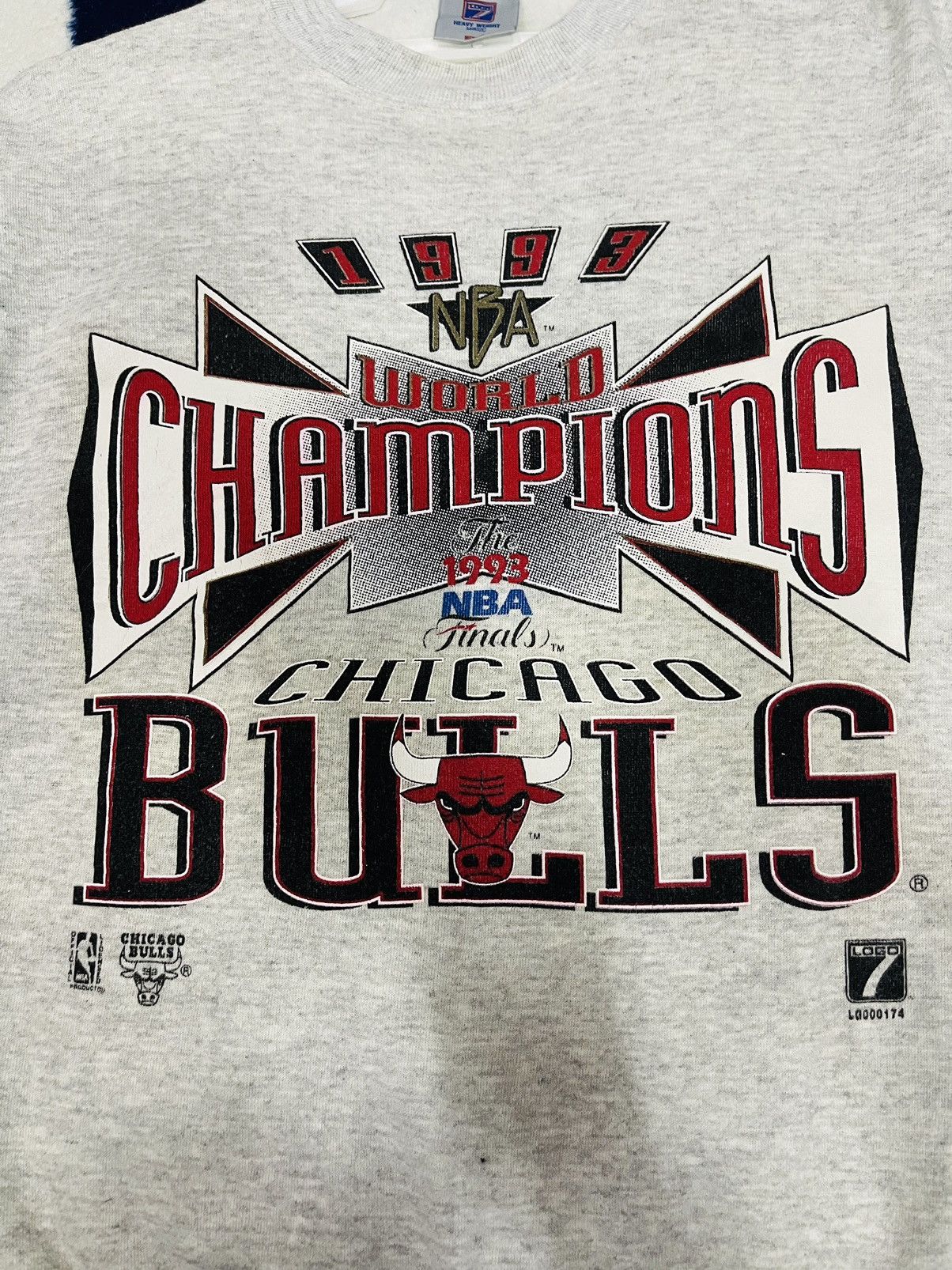 NBA × Vintage Vintage Chicago Bulls by Logo 7 Sweatshirt Size US L / EU 52-54 / 3 - 7 Thumbnail