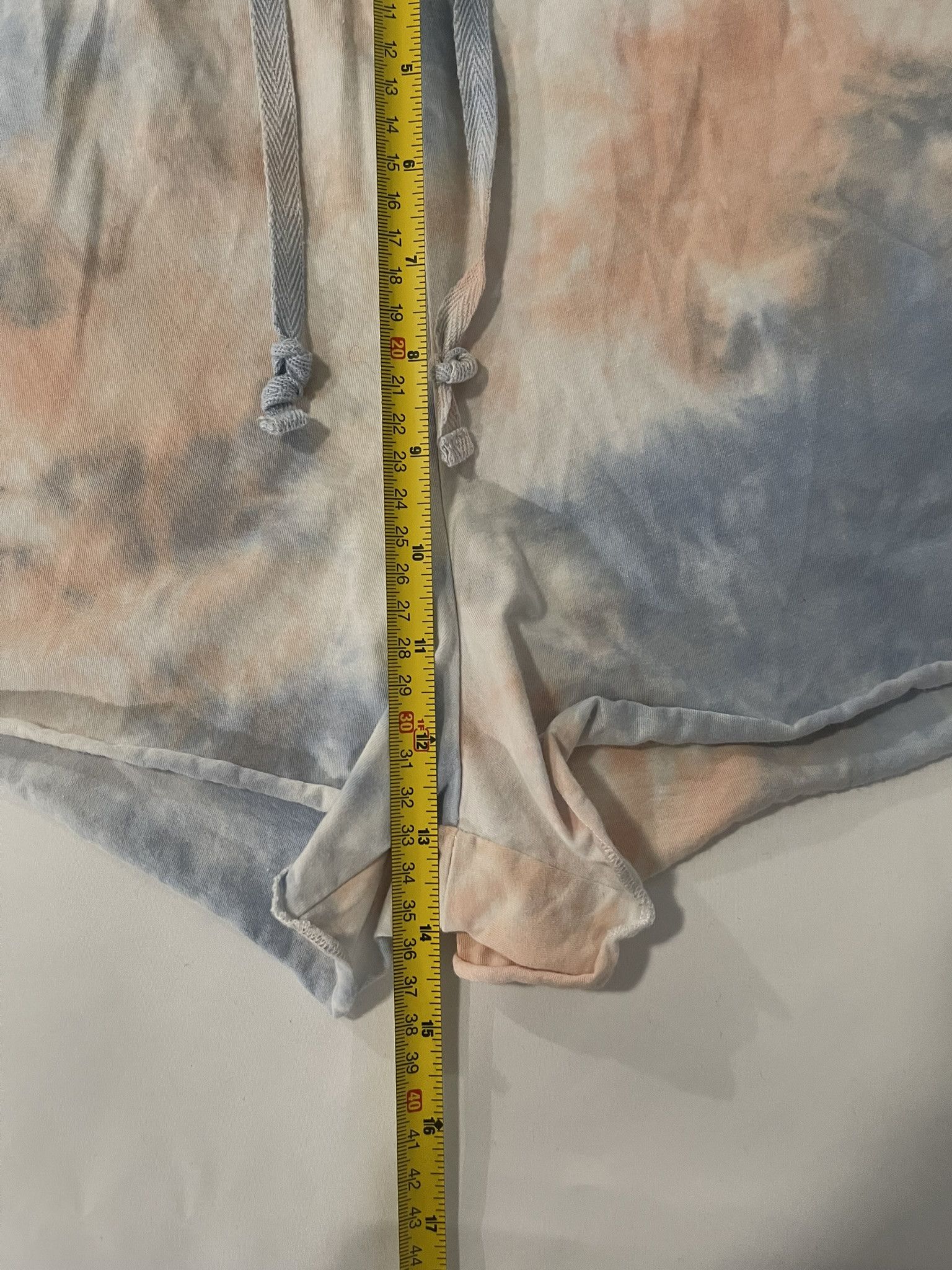 Other Womens Pink Blue White Dye Zeyubird Shorts Size M Size 24" / US 00 / IT 34 - 3 Thumbnail