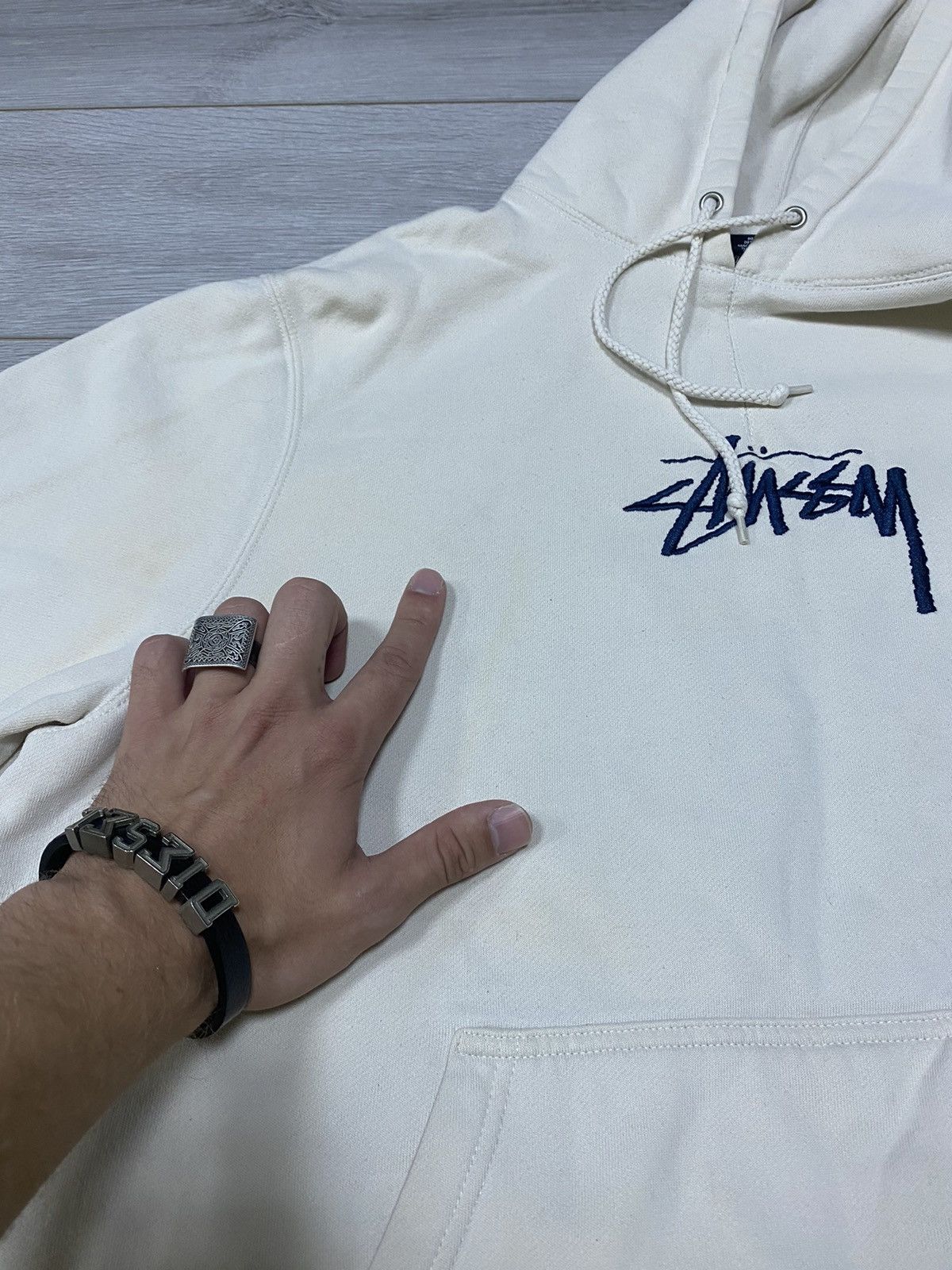 Stussy Stussy vintage big logo embroidered middle logo Size US L / EU 52-54 / 3 - 5 Thumbnail
