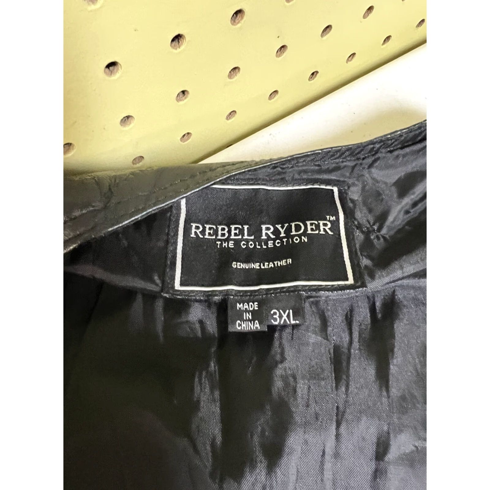 Vintage VINTAGE Rebel Rider Women’s 3XL Leather Vest Zip Motorcycle Black Womens Motorcycle Vest 3XL Vintage Leather Zip Vest Size XXL / US 16-18 / IT 52-54 - 3 Thumbnail