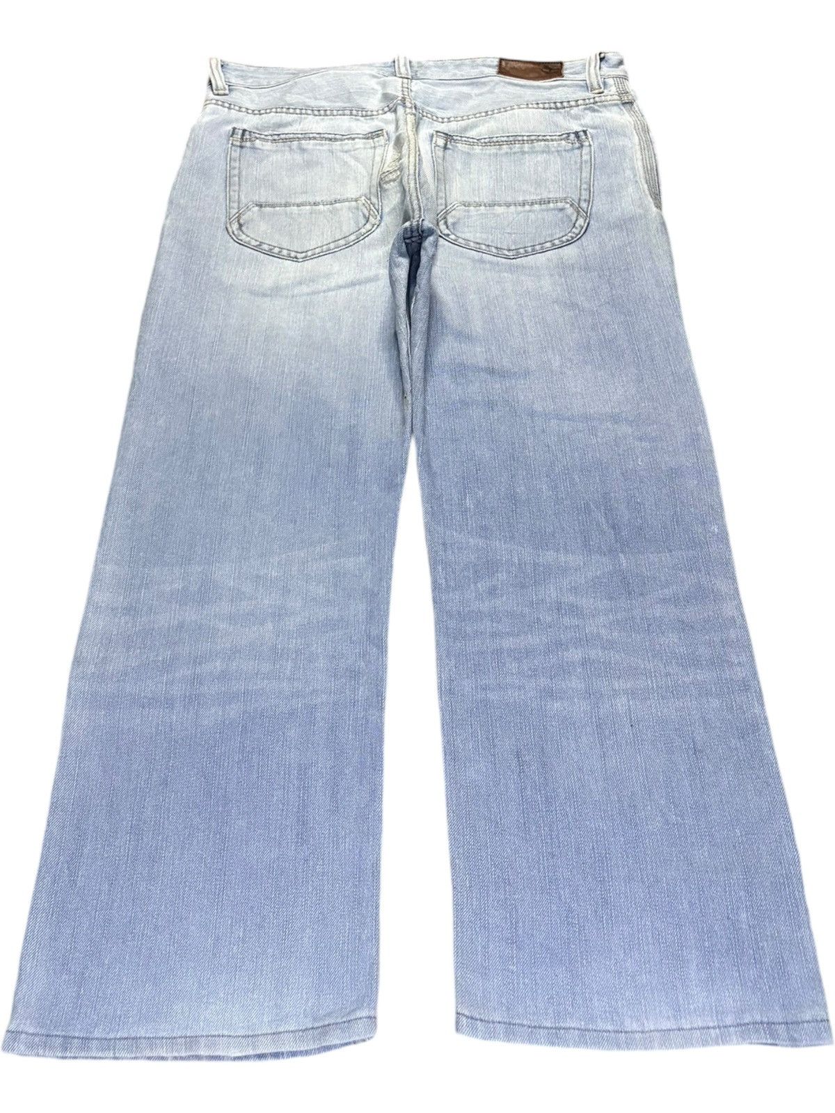 Timberland Vintage Timberland Faded Wash Distressed Baggy Jeans Size US 35 - 2 Thumbnail