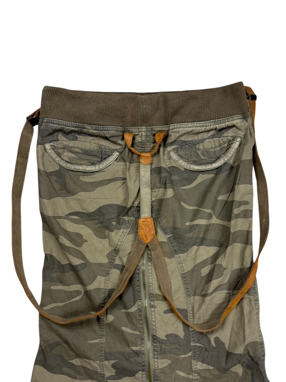 GOA Archive GOA - Camo Suspender Maxi Skirt Size 28" / US 6 / IT 42 - 6 Thumbnail