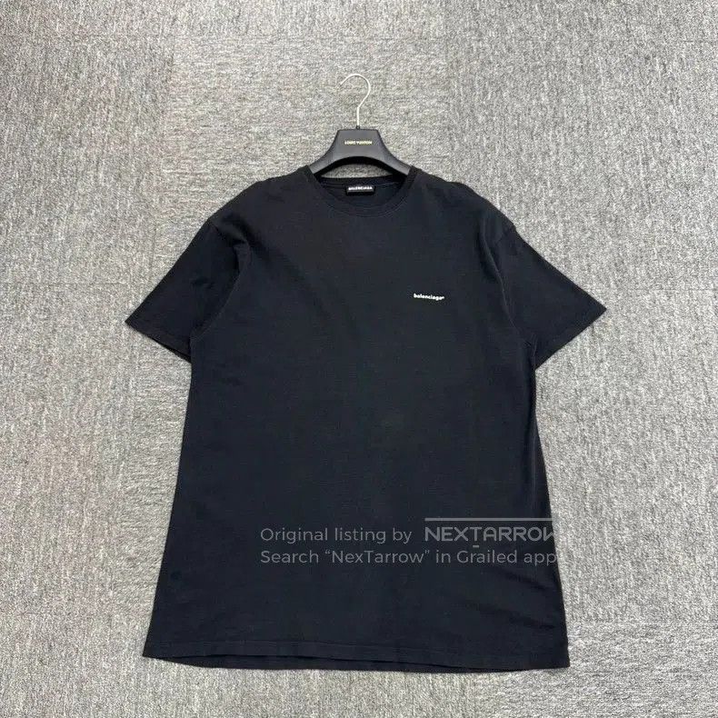 Balenciaga Balenciaga Letter Print Short Sleeve T. Size US S / EU 44-46 / 1 - 1 Thumbnail