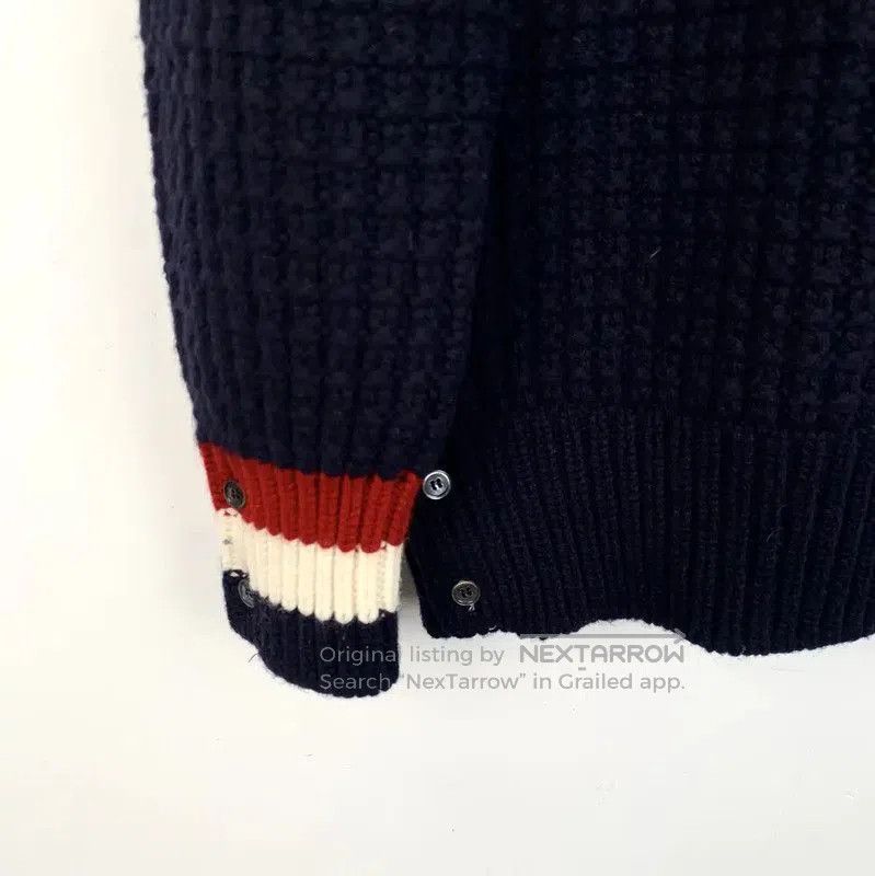 Thom Browne Thom Browne Navy Wool Pullover Sweater . Size US M / EU 48-50 / 2 - 4 Thumbnail