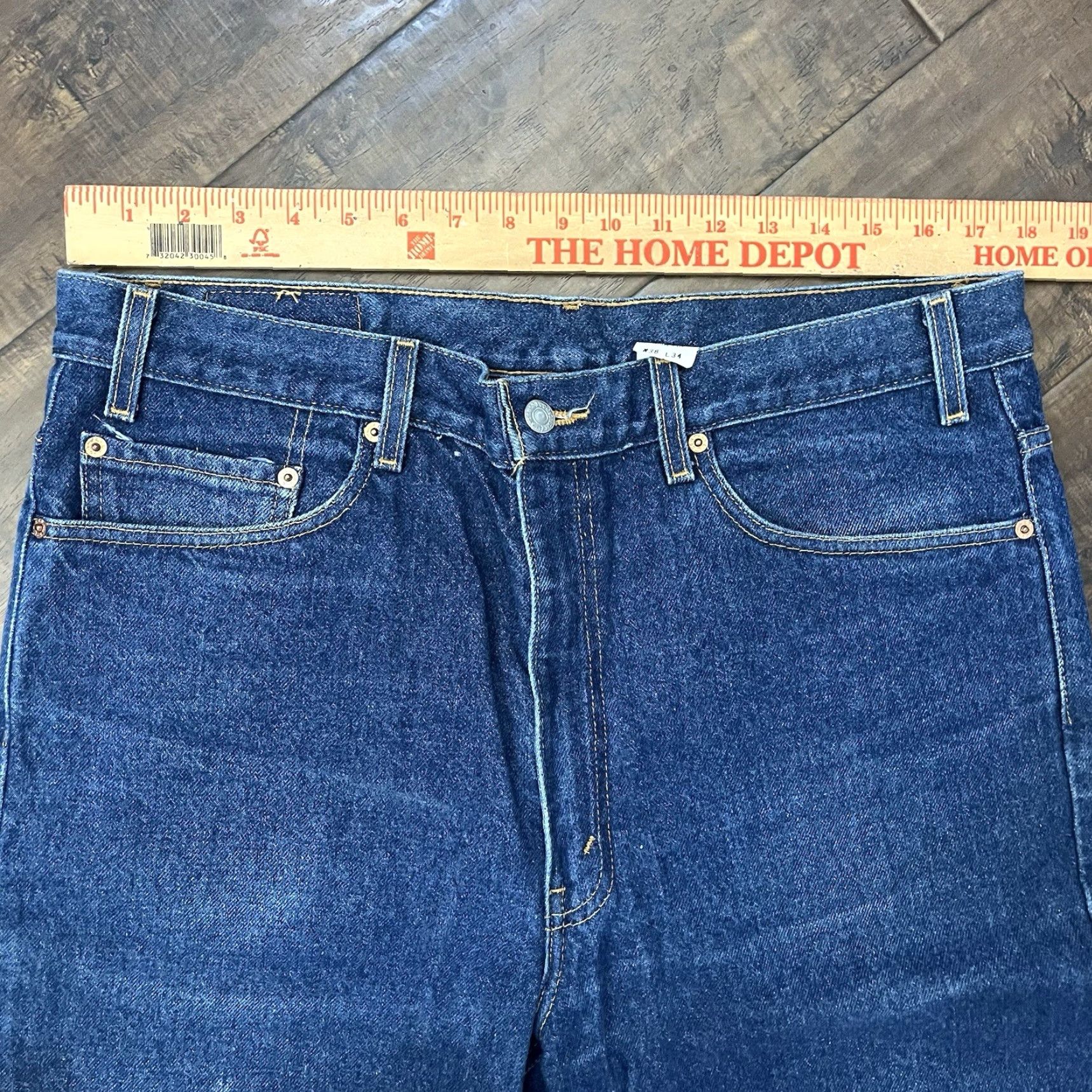 Levi's VINTAGE Levi's 517 Jeans Men 38x34 Denim Bootcut Western Cowboy Y2K 90s Dark Wash Size US 38 / EU 54 - 5 Thumbnail