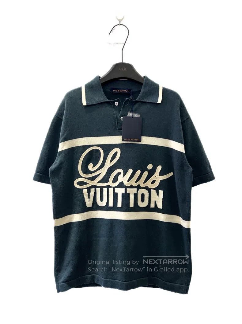 Louis Vuitton Louis Vuitton Embroidered logo polo shirt Size US S / EU 44-46 / 1 - 1 Thumbnail