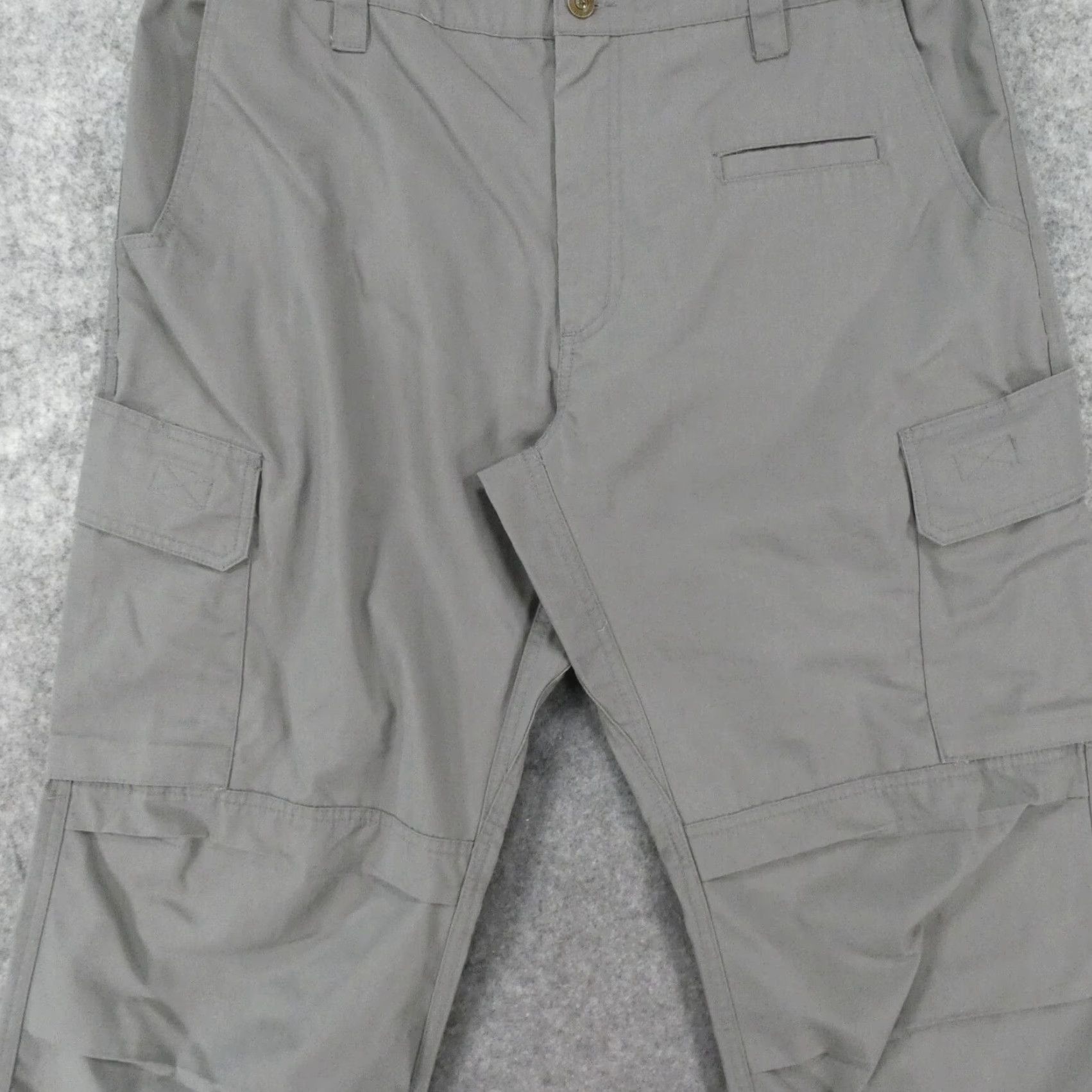 Vintage LAPG Operator Tactical Pants Men 38x34 Cargo Gray Ripstop Duty Combat Hiking Size US 38 / EU 54 - 3 Thumbnail