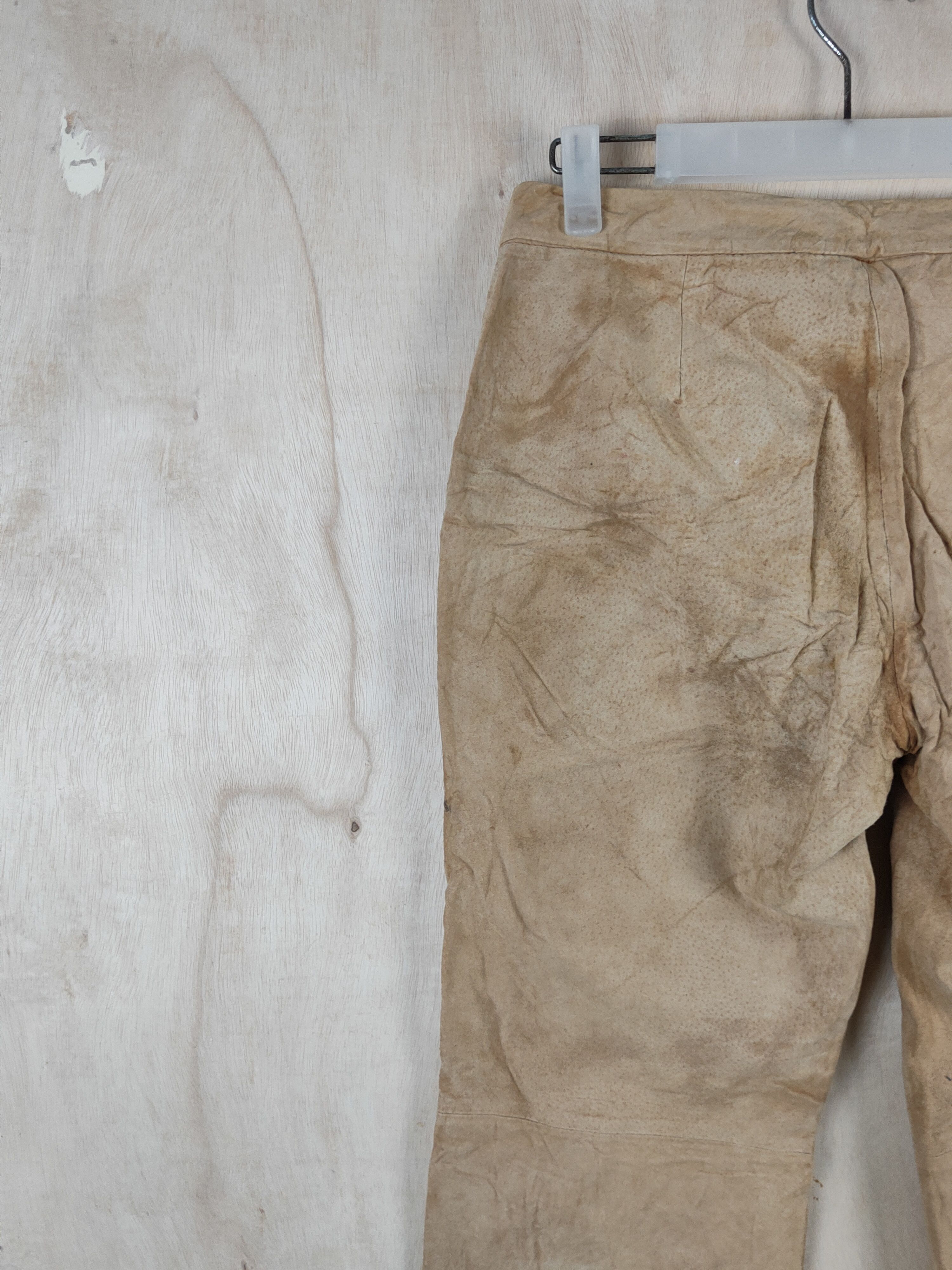Leather Chadwick's Brown Multipocket Leather Pants #S2540 Size 28" / US 6 / IT 42 - 8 Thumbnail