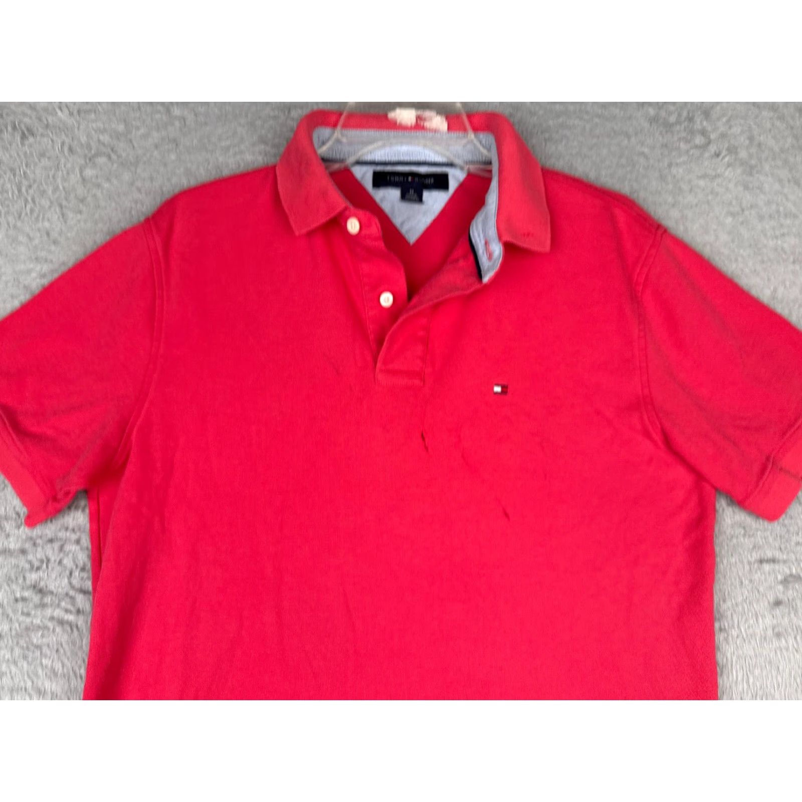 Tommy Hilfiger Tommy Hilfiger Polo Shirt Men Medium Pink 100% Cotton Short Sleeve Slim Fit Regular Size Type Pink Polo Mens Modern Sports Shirt Size US M / EU 48-50 / 2 - 4 Thumbnail