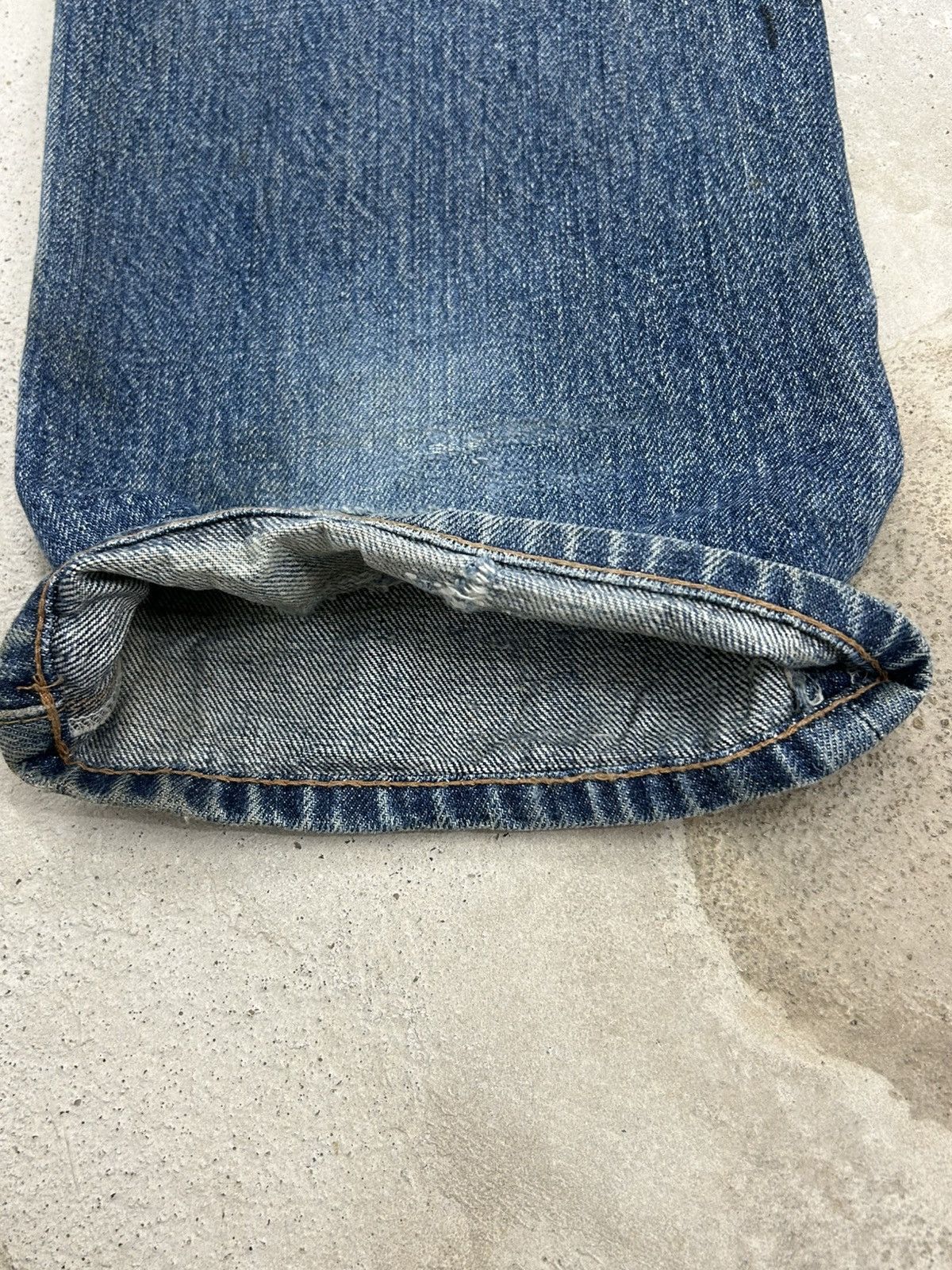 Le Grande Bleu (L.G.B.) Vintage Rna Jeans Mud Washed Dirty Distressed Jeans Size US 34 / EU 50 - 11 Thumbnail