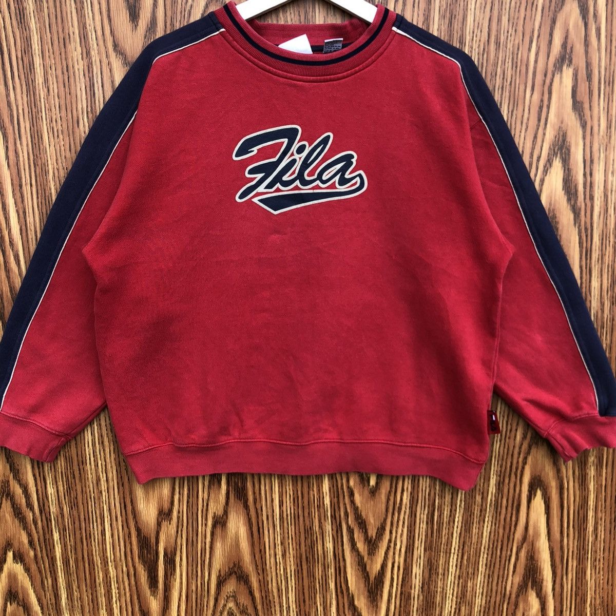 Fila Vintage Fila Sweatshirt Crewneck Size US XL / EU 56 / 4 - 4 Thumbnail