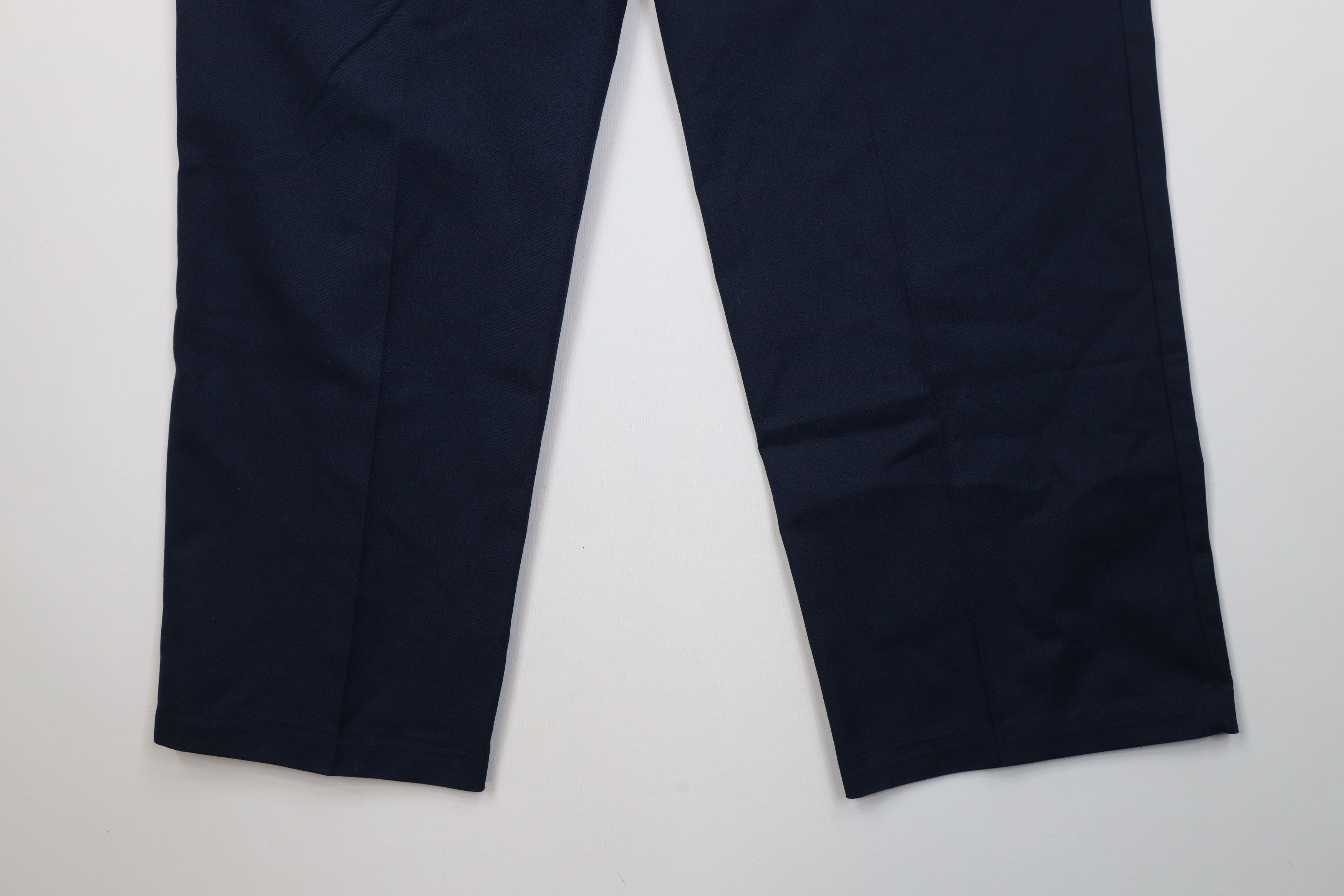 Vintage Vinage 90s Y2K Streetwear Wide Leg Cargo Pants Navy Blue Size US 38 / EU 54 - 11 Thumbnail
