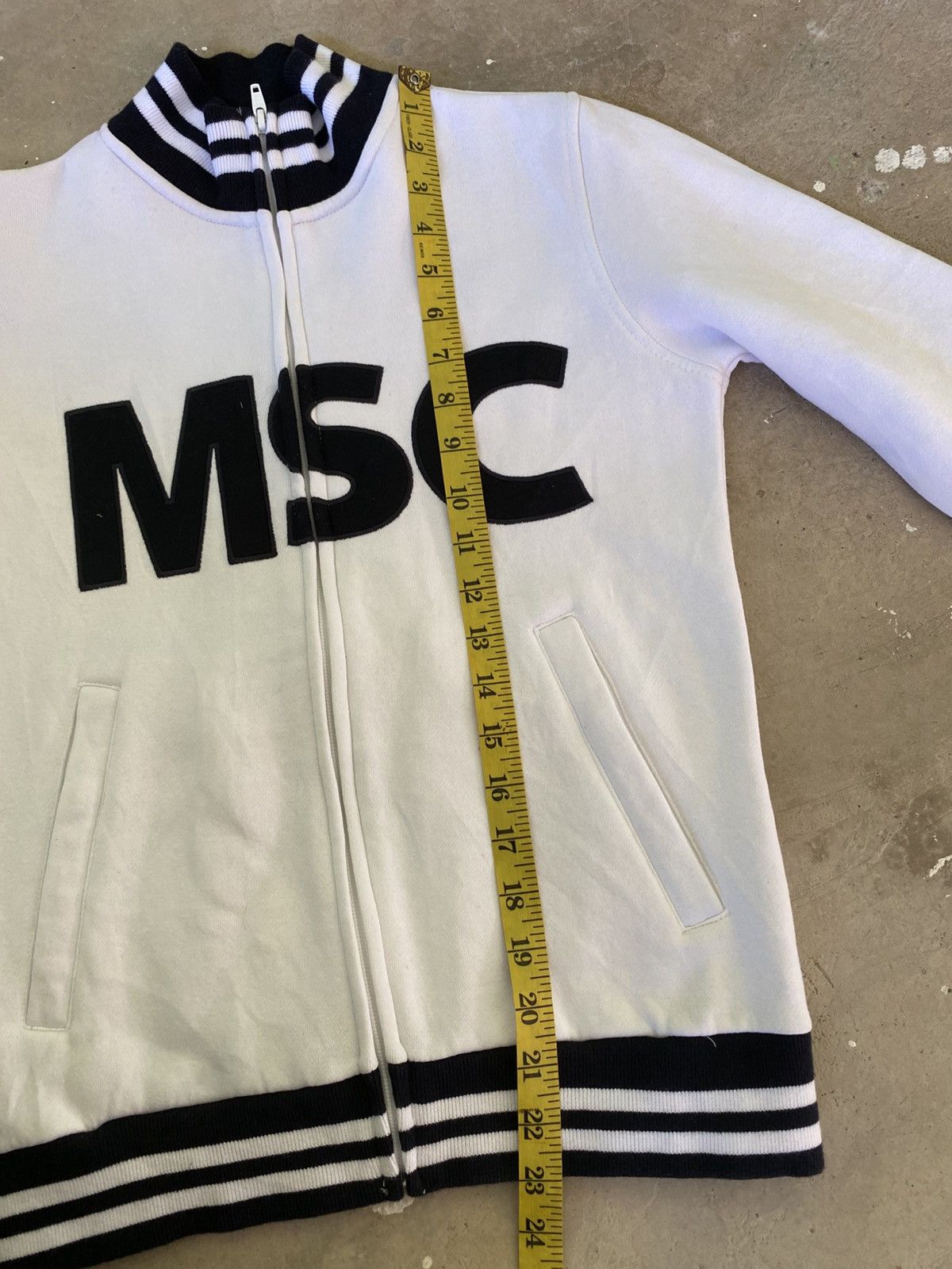 Vintage Vintage MSC Italia Logo Track Jacket Size US S / EU 44-46 / 1 - 13 Thumbnail