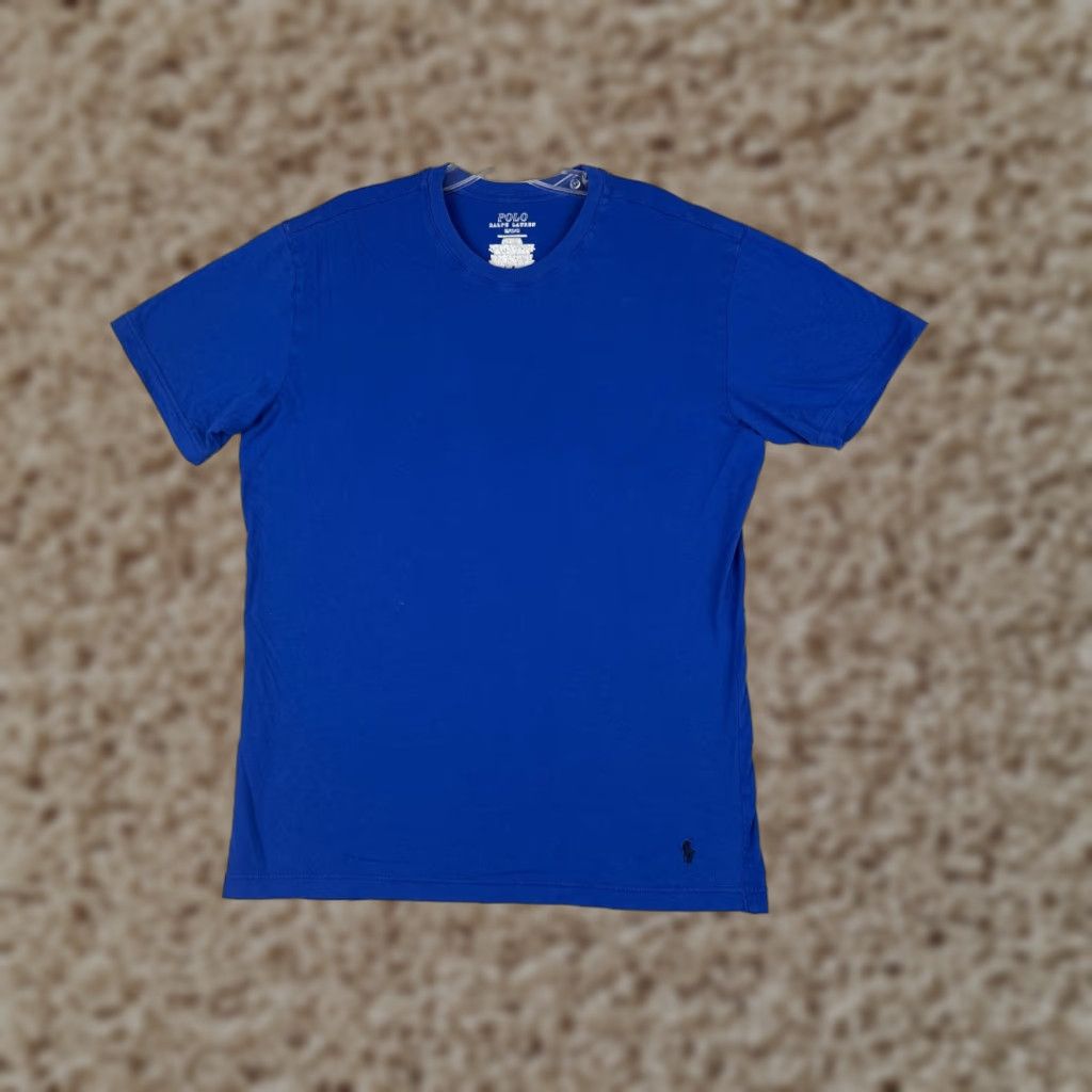 Ralph Lauren Polo Ralph Lauren Shirt Men Medium Blue Crew Neck Short Sleeve 100% Cotton Size US M / EU 48-50 / 2 - 1 Thumbnail
