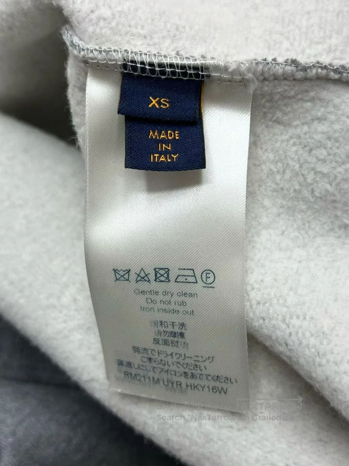 Louis Vuitton Louis Vuitton Embroidered Sweatshirt in XS. Size XS / US 0-2 / IT 36-38 - 5 Thumbnail