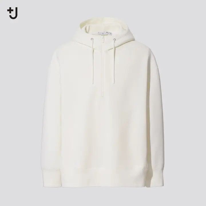 Jil Sander × Uniqlo Uniqlo Jil Sander +J DRY Sweat Quarter-Zip Pullover Hoodie Size US M / EU 48-50 / 2 - 1 Thumbnail
