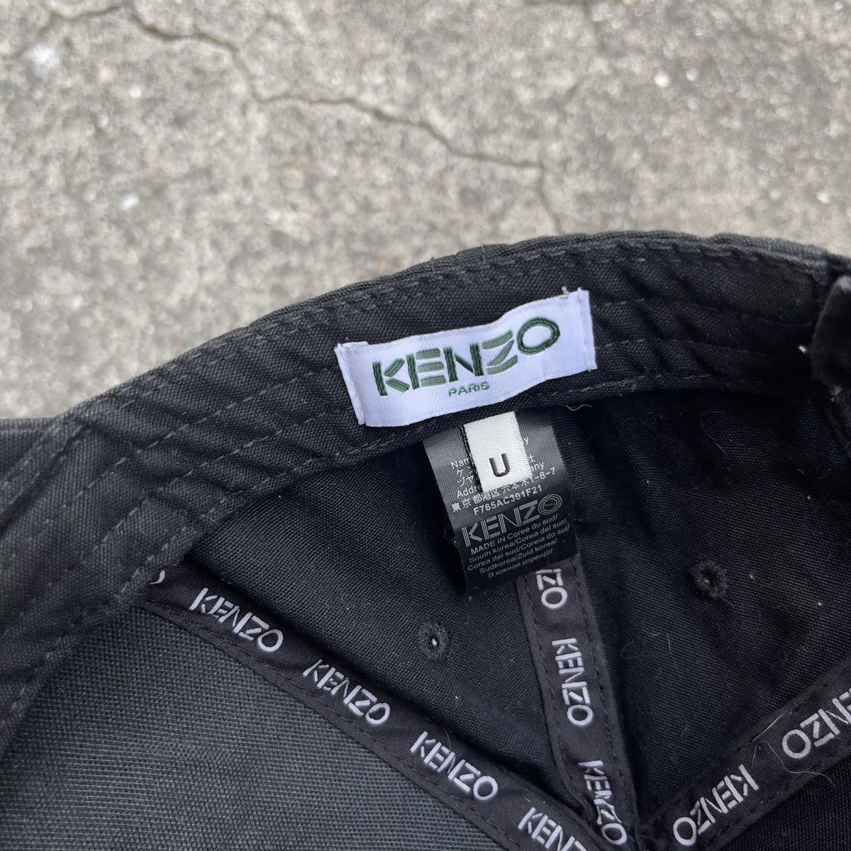 Japanese Brand × Kenzo KENZO Embroidered Tiger Logo Dad Hat Size ONE SIZE - 5 Thumbnail