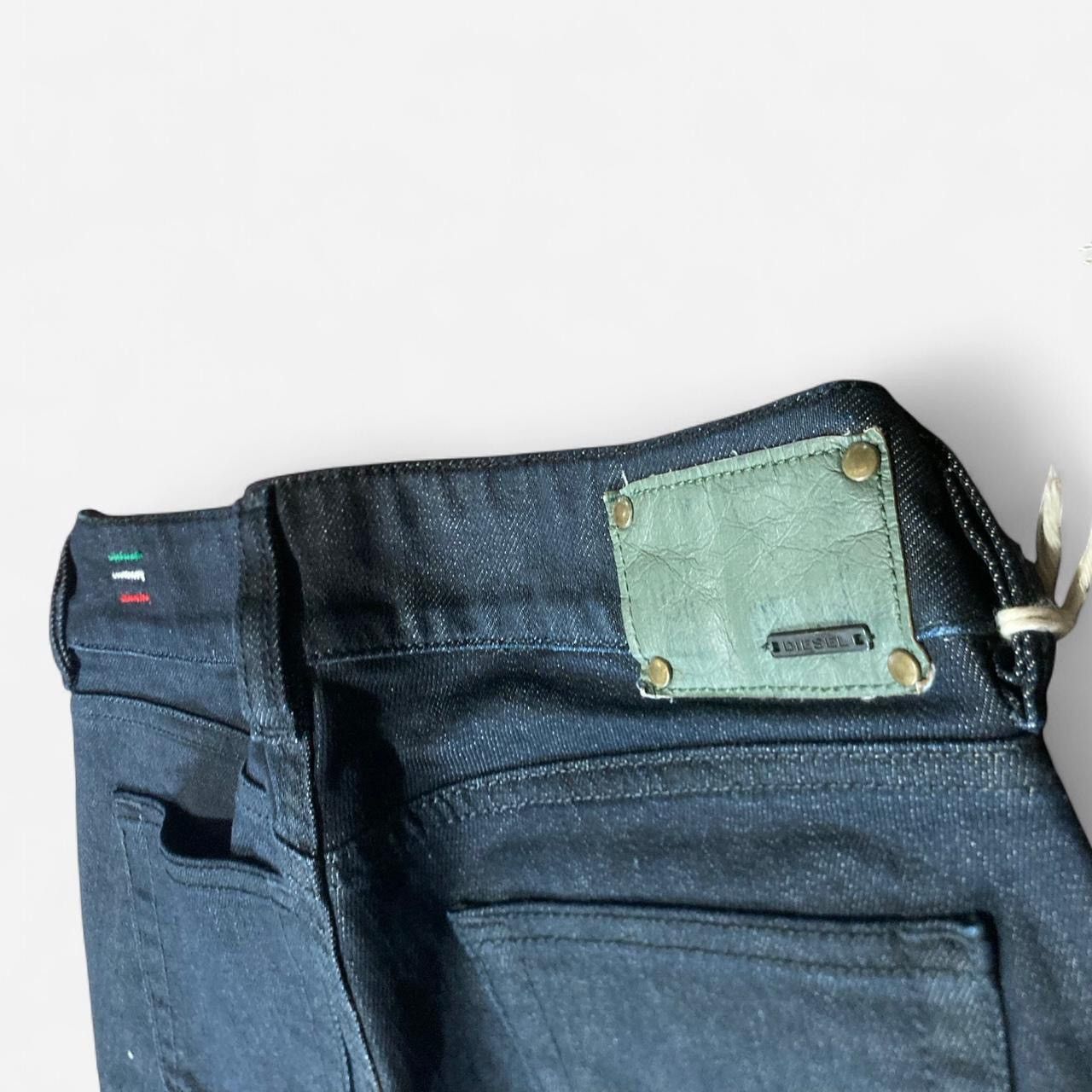 Diesel Diesel Deadstock LOUVELY 26x32 Dark denim low rise flare Size 26" / US 2 / IT 38 - 5 Thumbnail