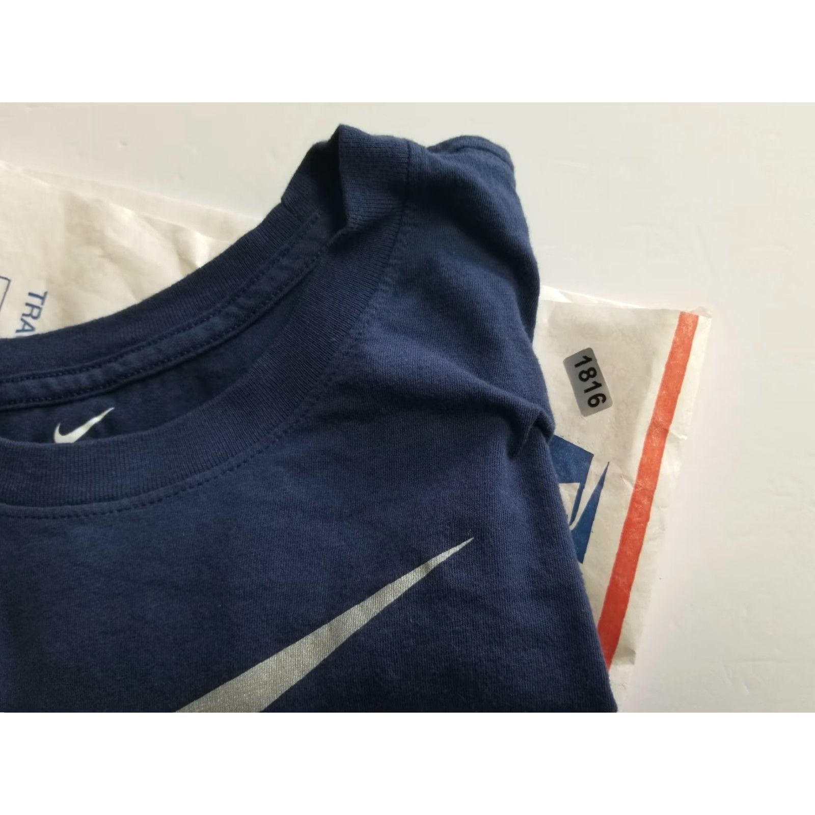 Nike Nike Shirt Mens Large Blue Logo Short Sleeve Crew Neck T-Shirt Casual Swoosh Air Preppy Regular Size US L / EU 52-54 / 3 - 7 Thumbnail