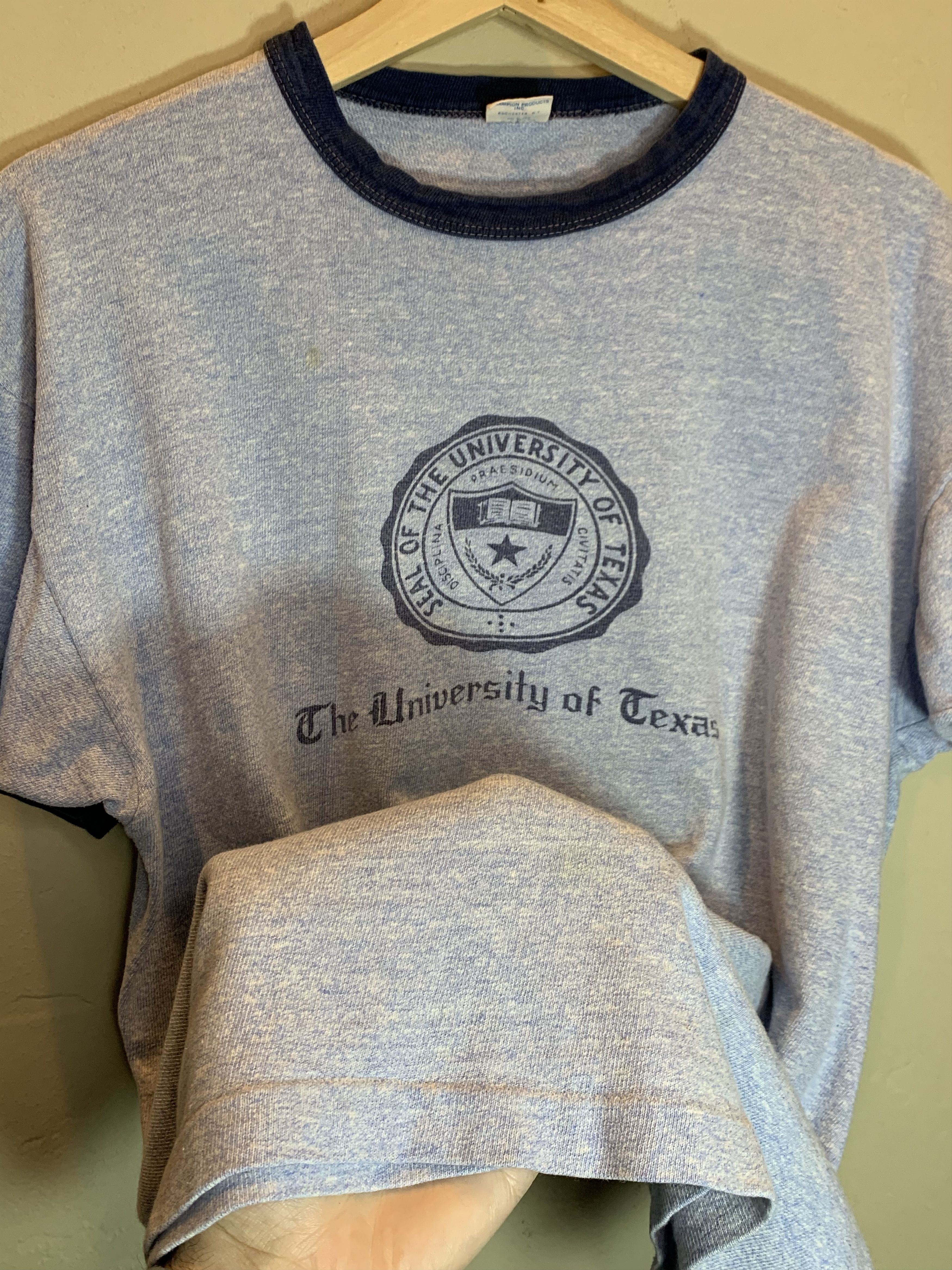 Champion RARE* Vintage 70’s University Texas Champion Longhorns Shirt Size US XL / EU 56 / 4 - 4 Thumbnail