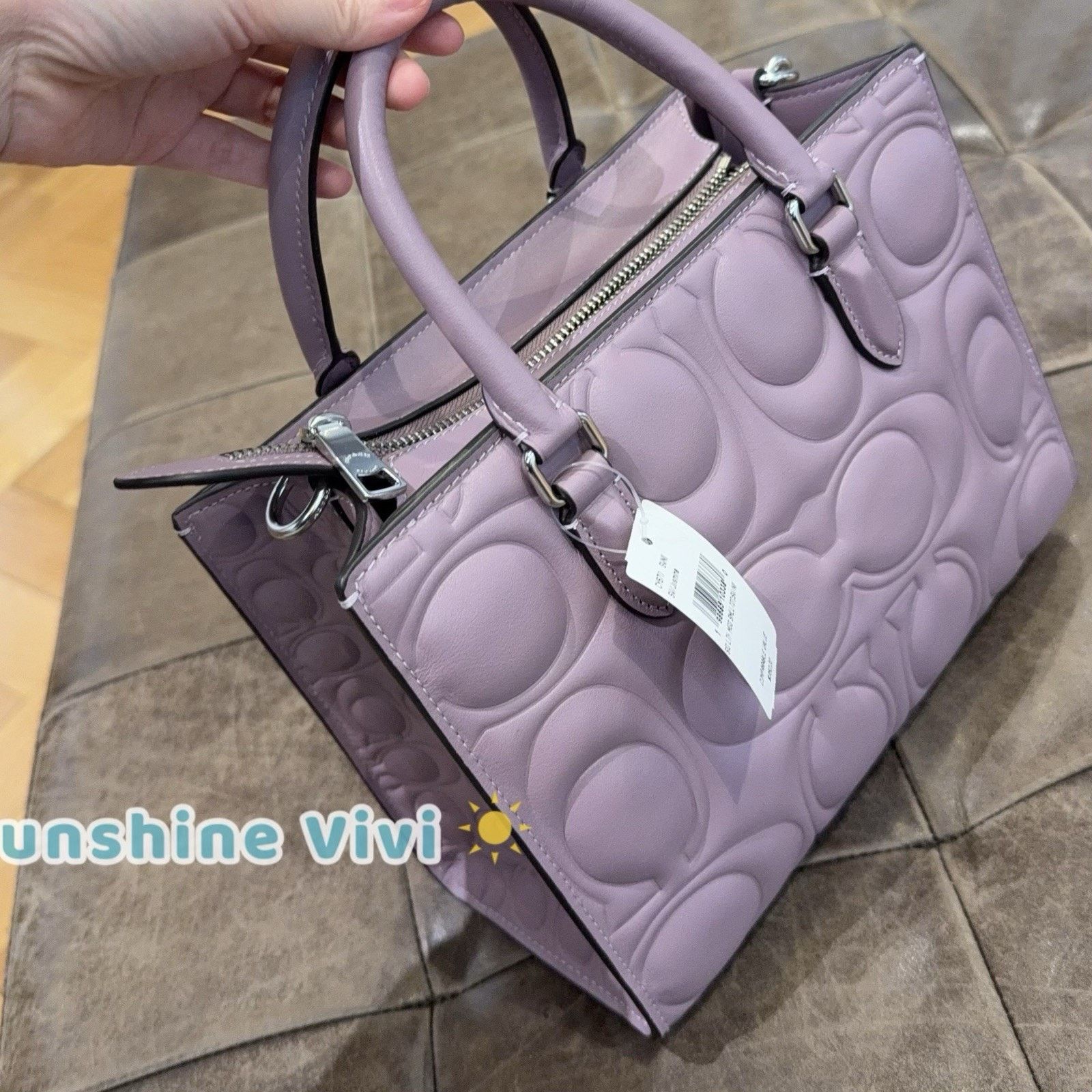 Coach NWT bundle Coach Maggie Small Tote CY670 & CZ633 Motif Chain Size ONE SIZE - 10 Thumbnail